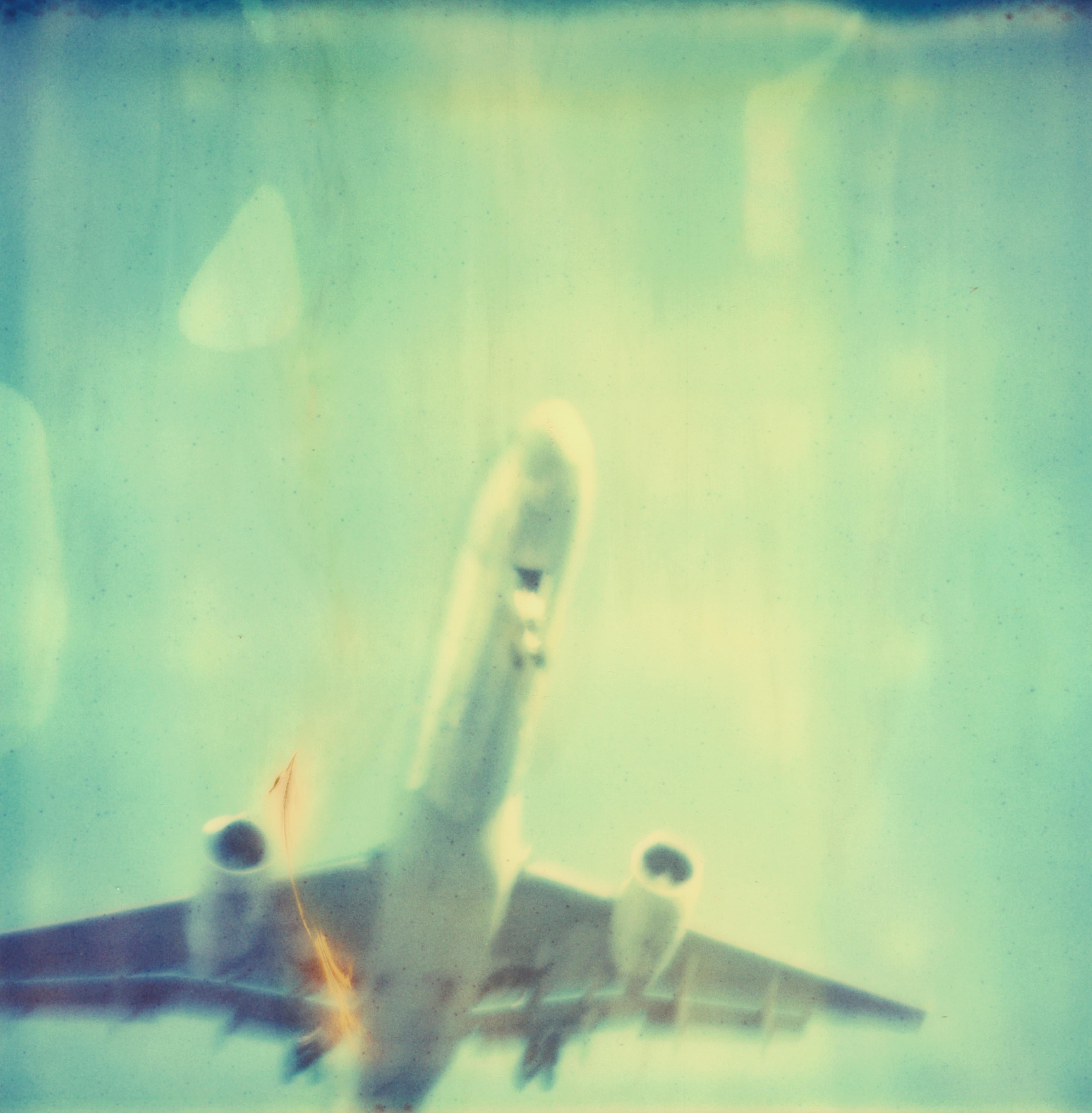 Stefanie Schneider Color Photograph – Plane Blue (Stranger than Paradise)