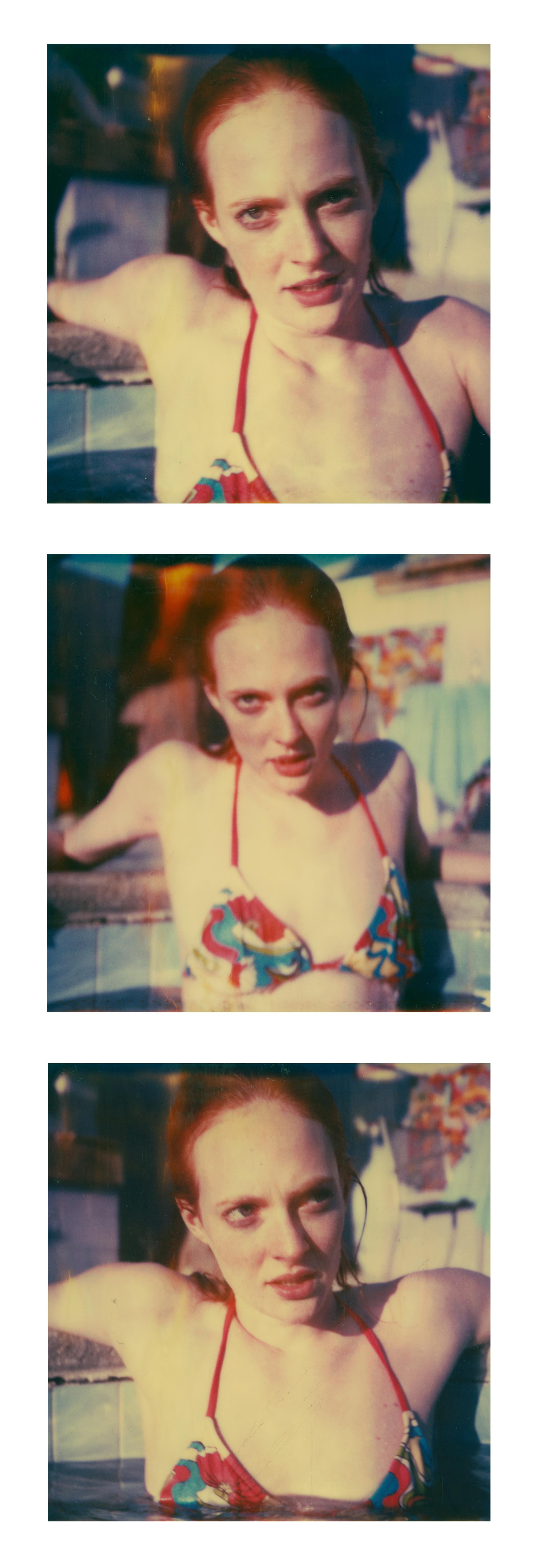 Stefanie Schneider Color Photograph - Play among the Stars (Till Death Do Us Part) - Contemporary, Polaroid, Women