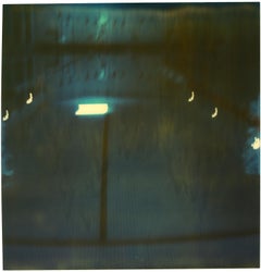Pool at Night (Suburbia) - Contemporary, Polaroid