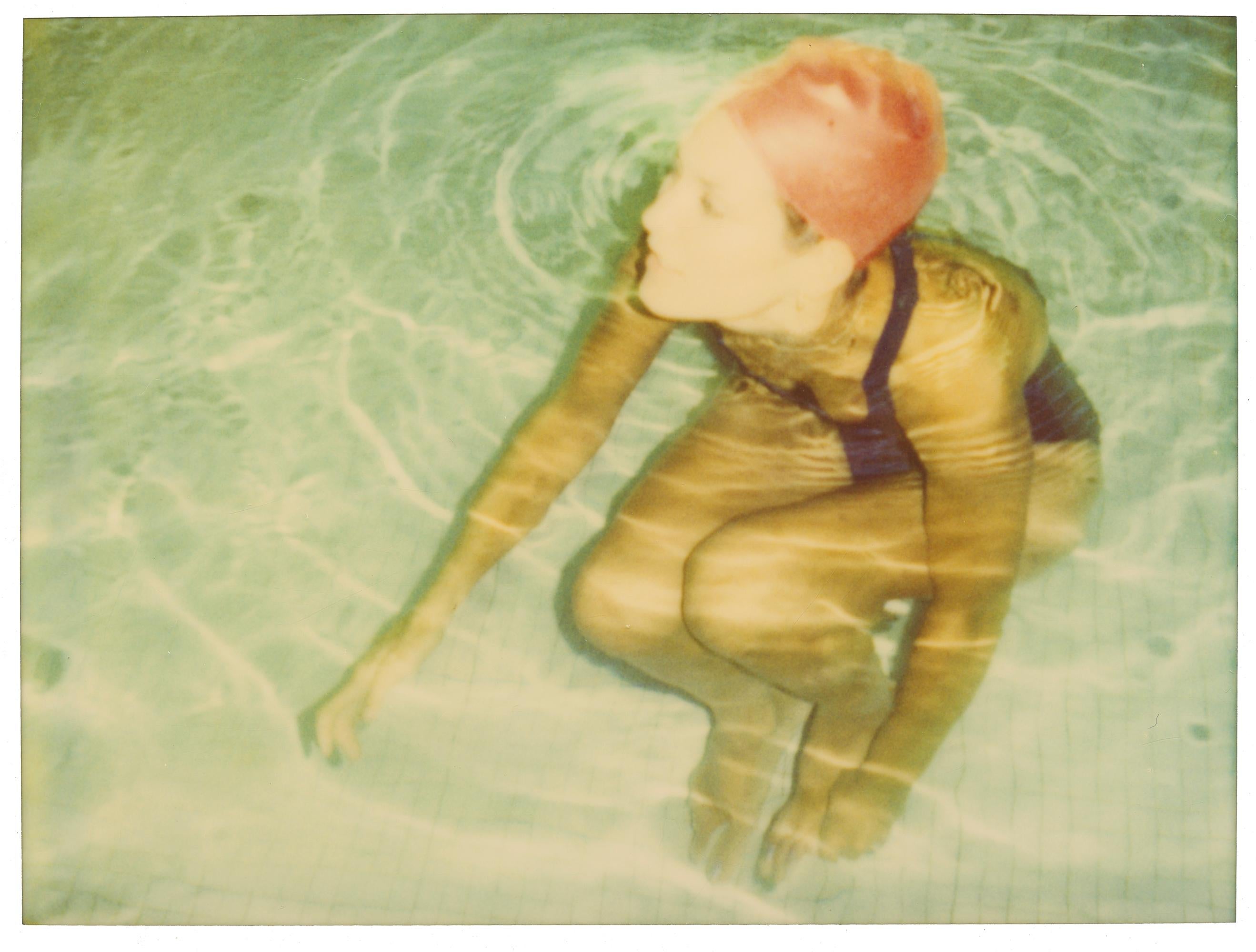 Stefanie Schneider Portrait Photograph - Pool Time (Suburbia) - Contemporary, Polaroid, Analog, Photography