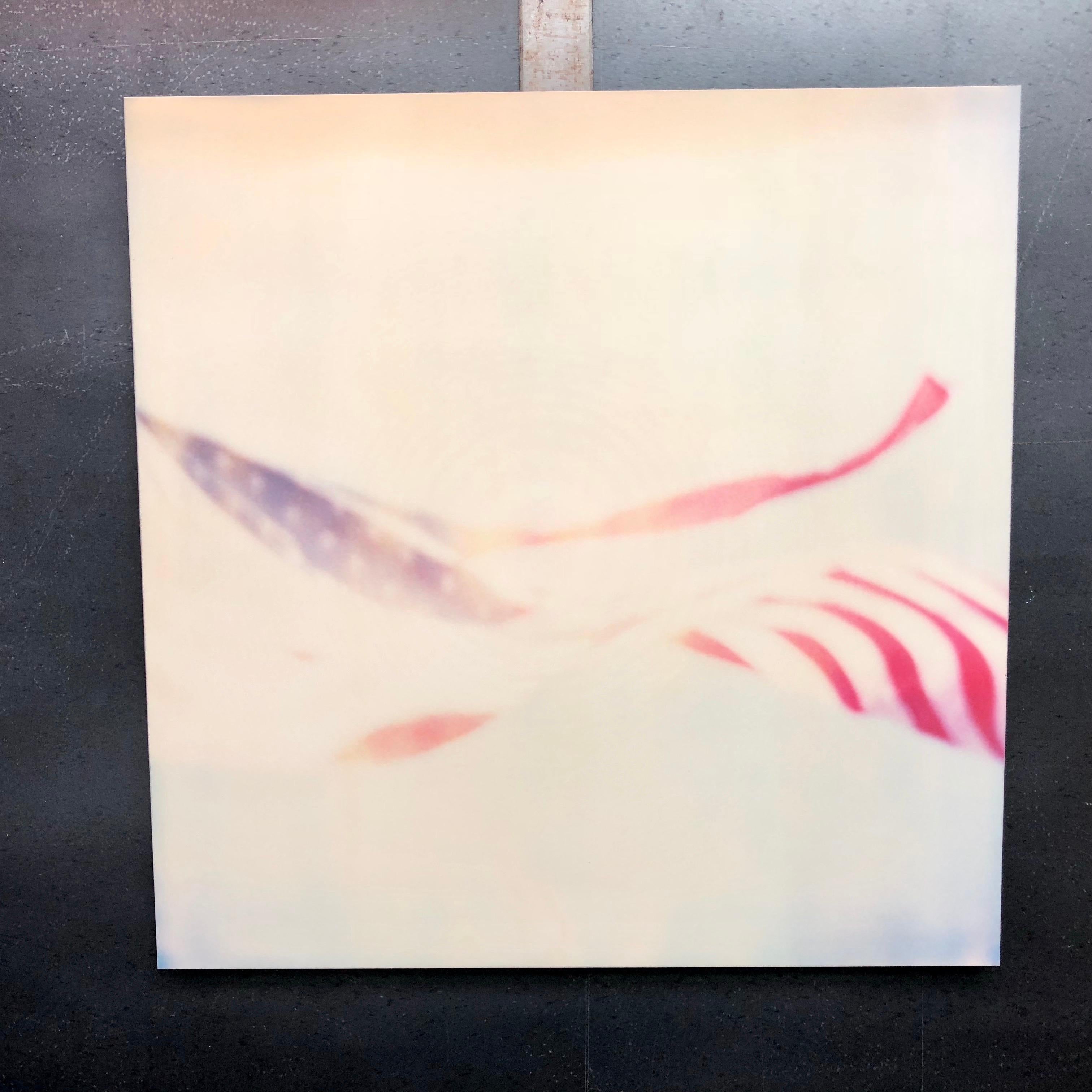 Primärfarben - Contemporary, Abstrakt, Landschaft, USA, Polaroid, Flagge – Photograph von Stefanie Schneider