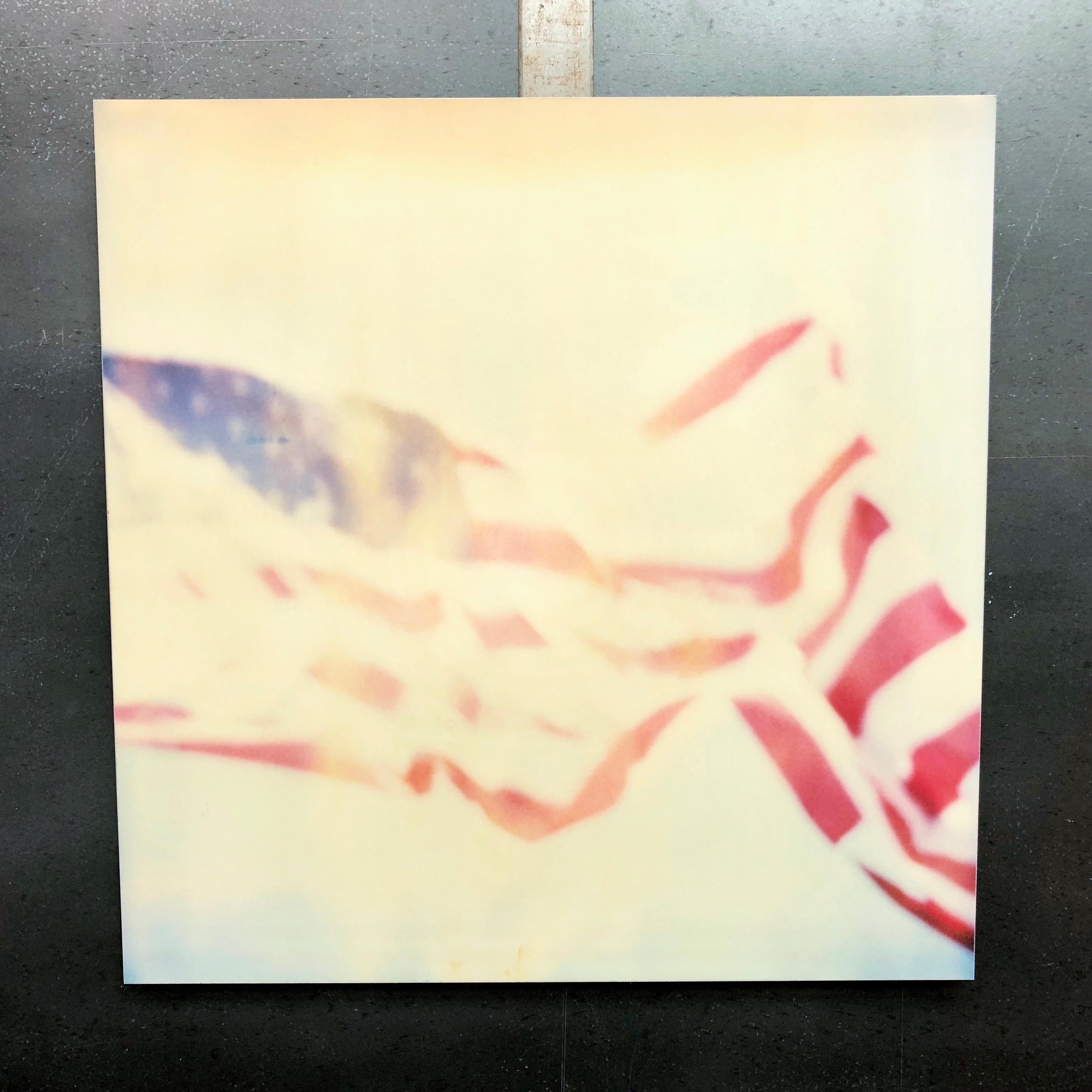 Primary Colors - Contemporary, Abstract, Landscape, USA, Polaroid, Flag 1