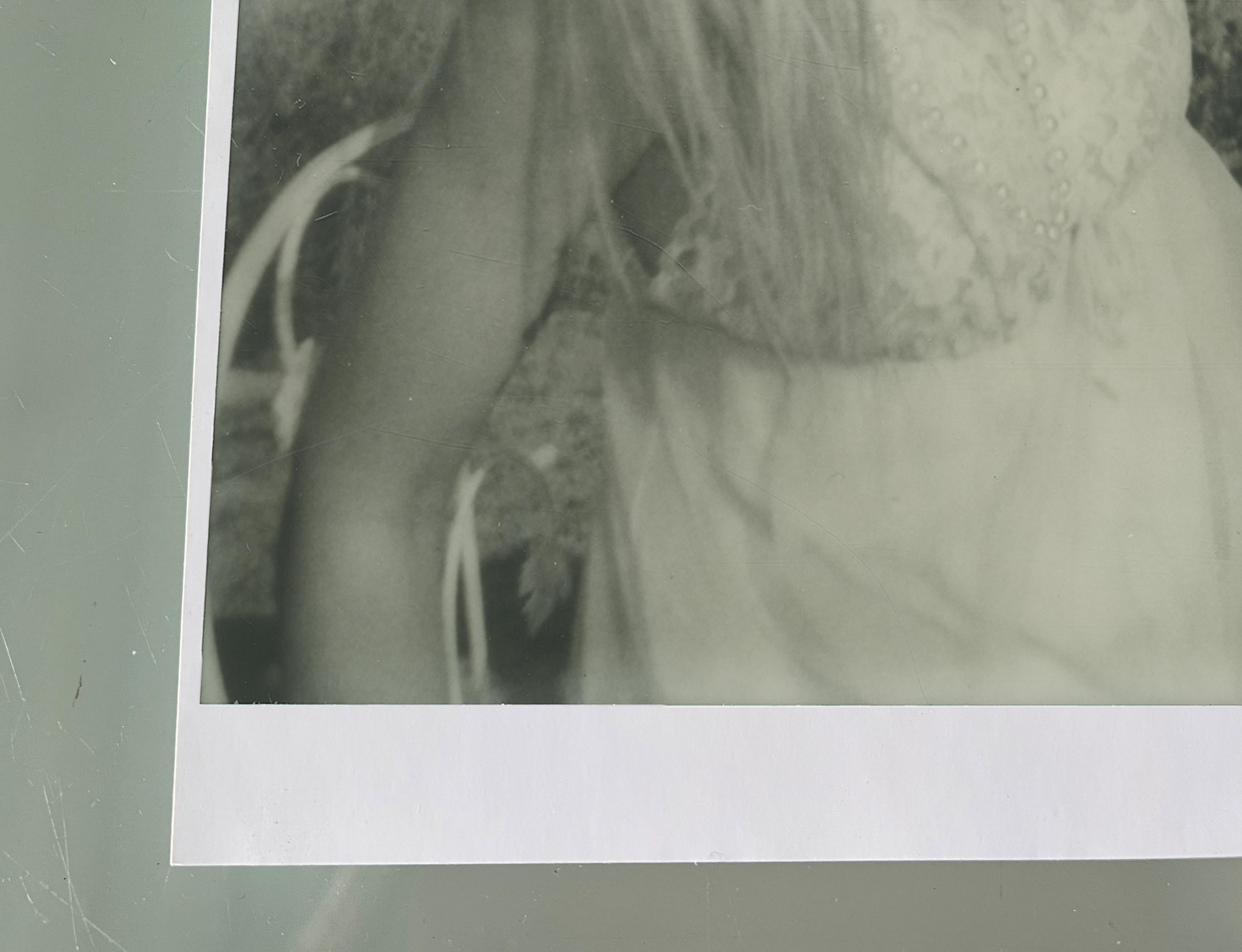 Le baiser de la princesse (Poussins et poussins et parfois coqs) - 2018

49x48cm, 
Édition de 10 exemplaires plus 2 épreuves d'artiste.  
C-print archivistique basé sur le Polaroid. 
Certificat et étiquette de signature. 
Inventaire des artistes