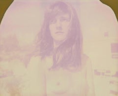 Purple Haze (The Girl behind the White Picket Fence) - Polaroid, Contemporary