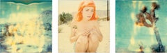 Radha Mind Screen (Stranger than Paradise), triptych, analog, 58x56cm each