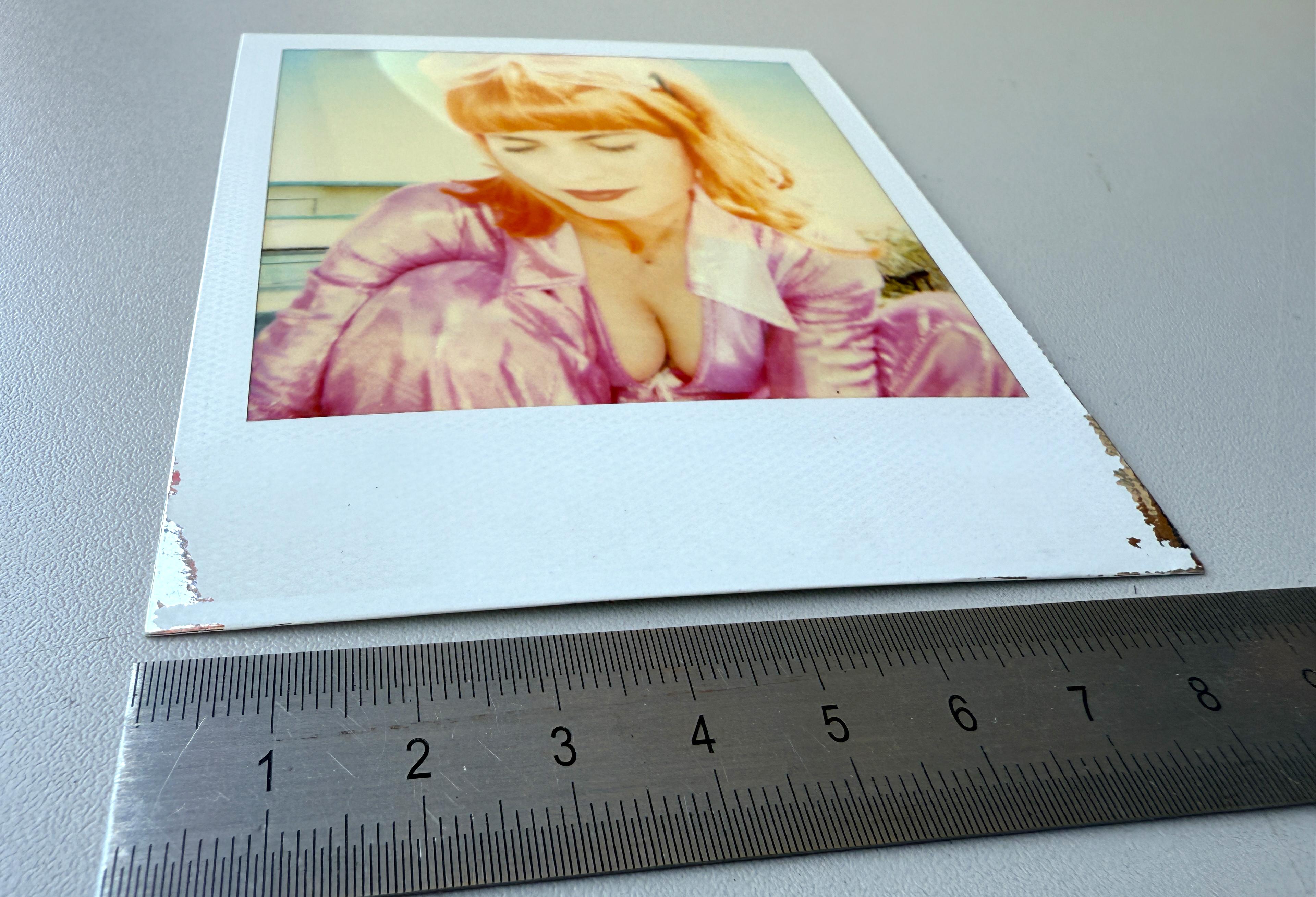 Radha Pink (29 Palms, CA) - Original Polaroid Unique Piece - Photograph by Stefanie Schneider