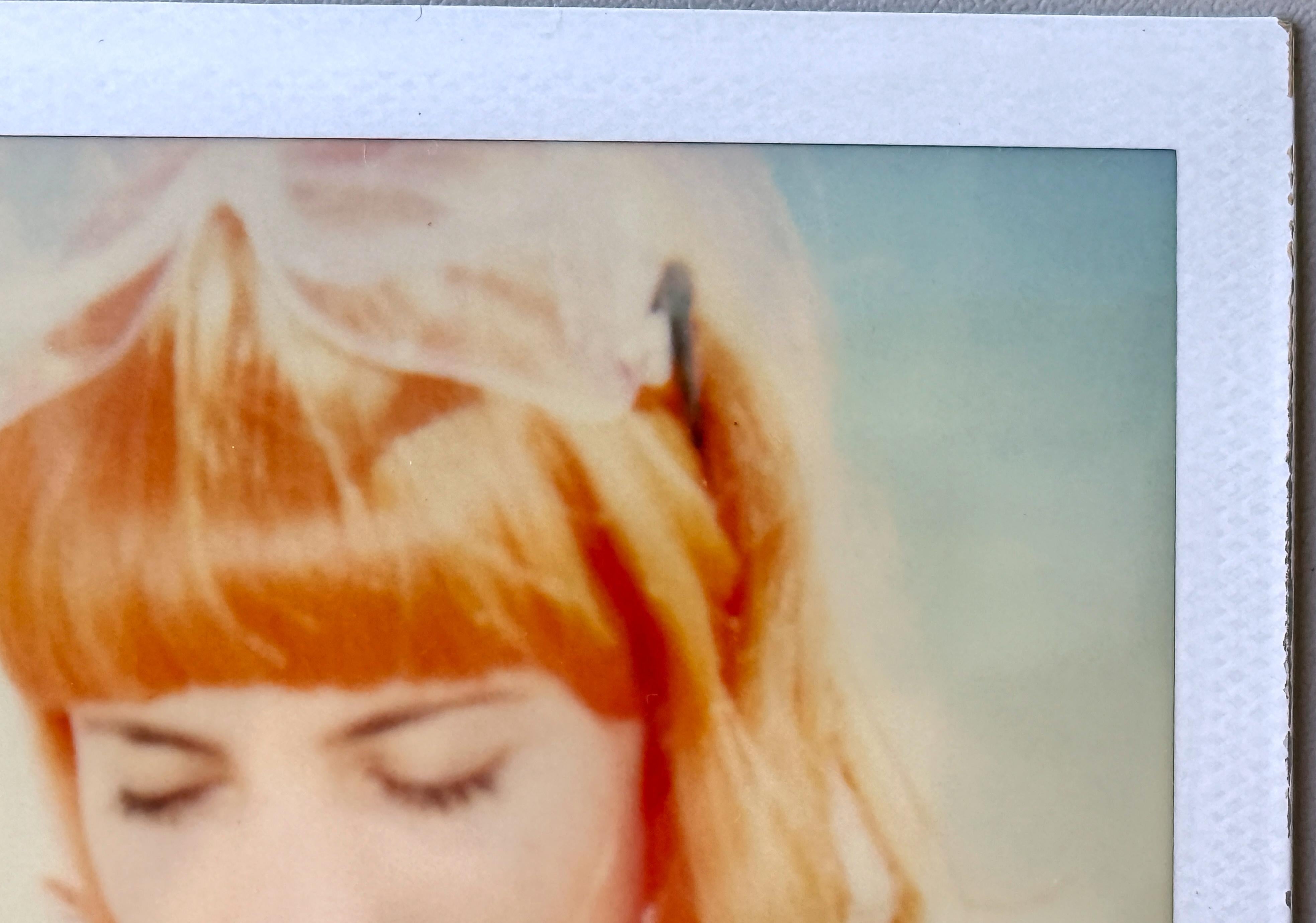 Radha Pink (29 Palms, CA) - Original Polaroid Unique Piece - Contemporary Photograph by Stefanie Schneider