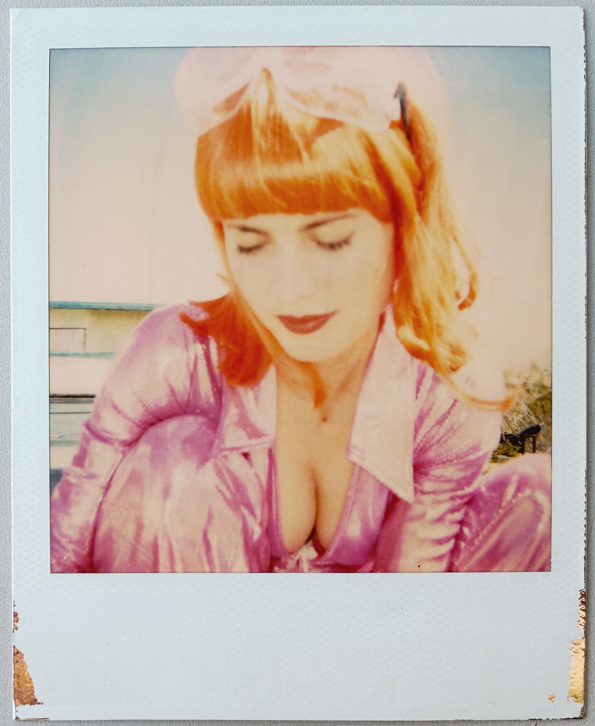 Stefanie Schneider Color Photograph - Radha Pink (29 Palms, CA) - Original Polaroid Unique Piece