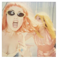 Radha Screaming (29 Palms, CA) - Polaroid, Contemporary