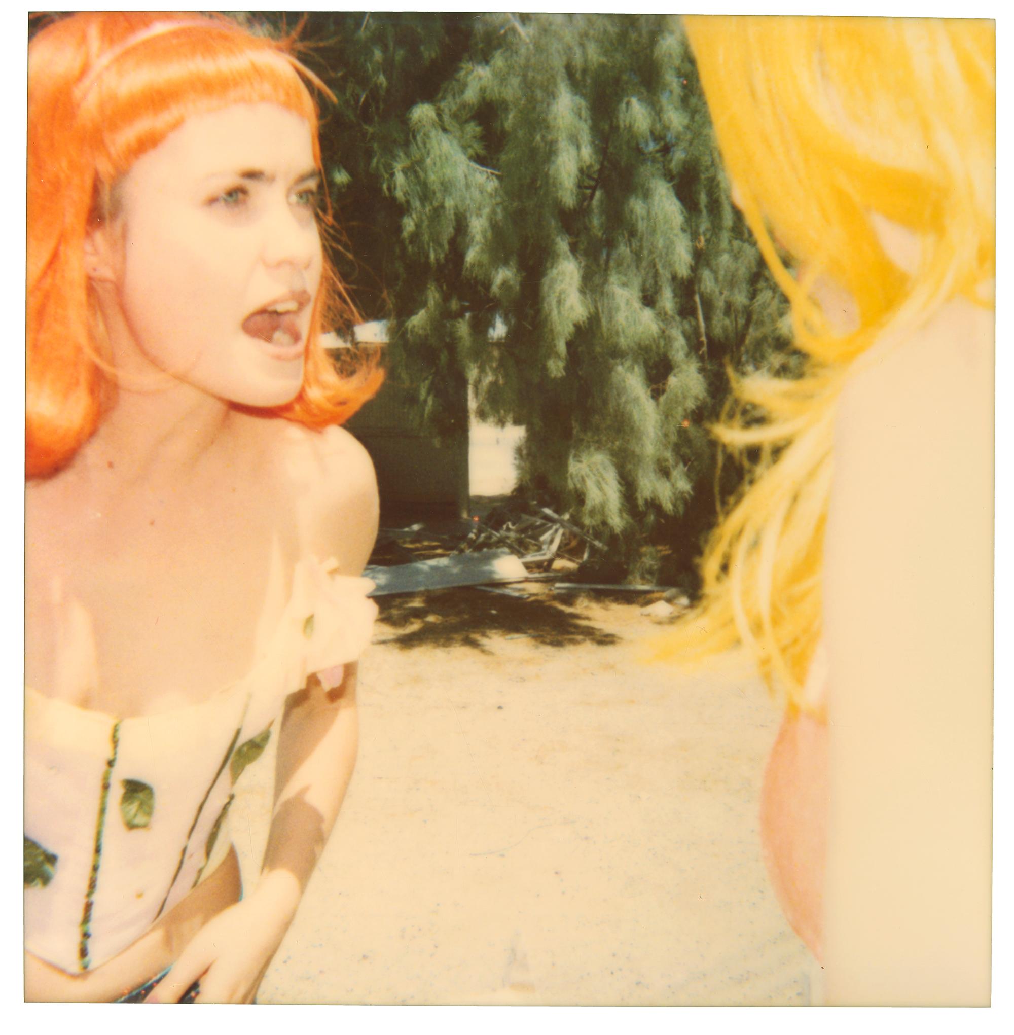Stefanie Schneider Color Photograph - Radha Screaming II - Figurative, Portrait, Polaroid, Photograph, Portrait