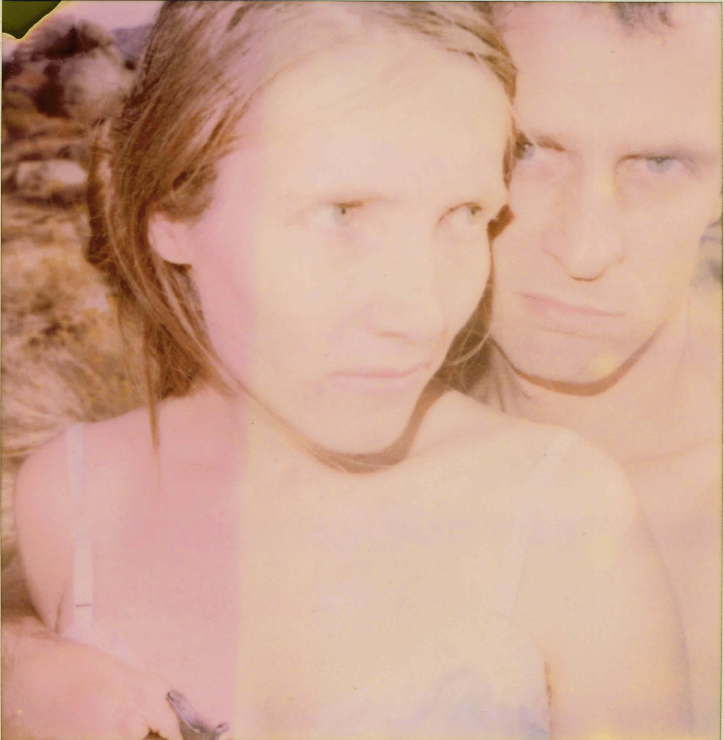 Stefanie Schneider Color Photograph - Randy and I - part 1 (Wastelands) - Polaroid, analog, mounted, Contemporary