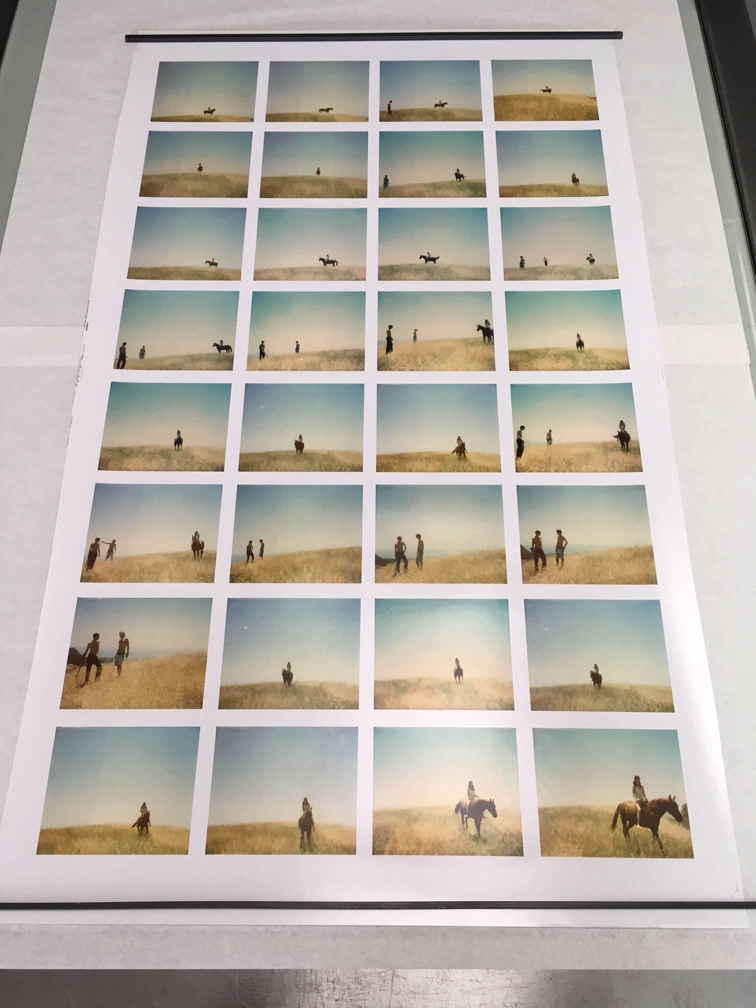 Renée's Dream (29 PALMS, CA) - 114 x 67cm - smaller size - Polaroid, Contemporary - Photograph by Stefanie Schneider