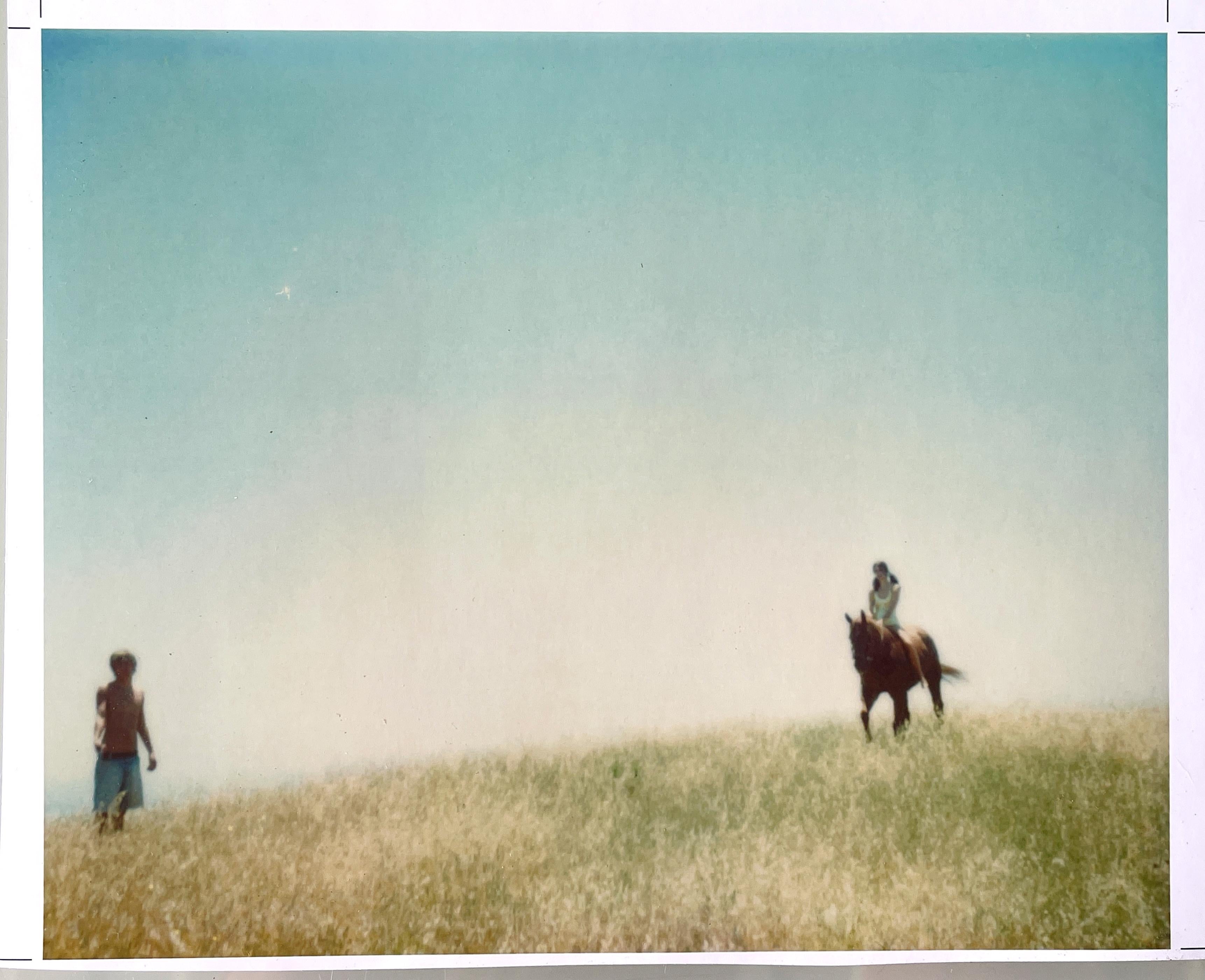 Le rêve de René (Days of Heaven) - 3 Pieces - Marron Landscape Photograph par Stefanie Schneider