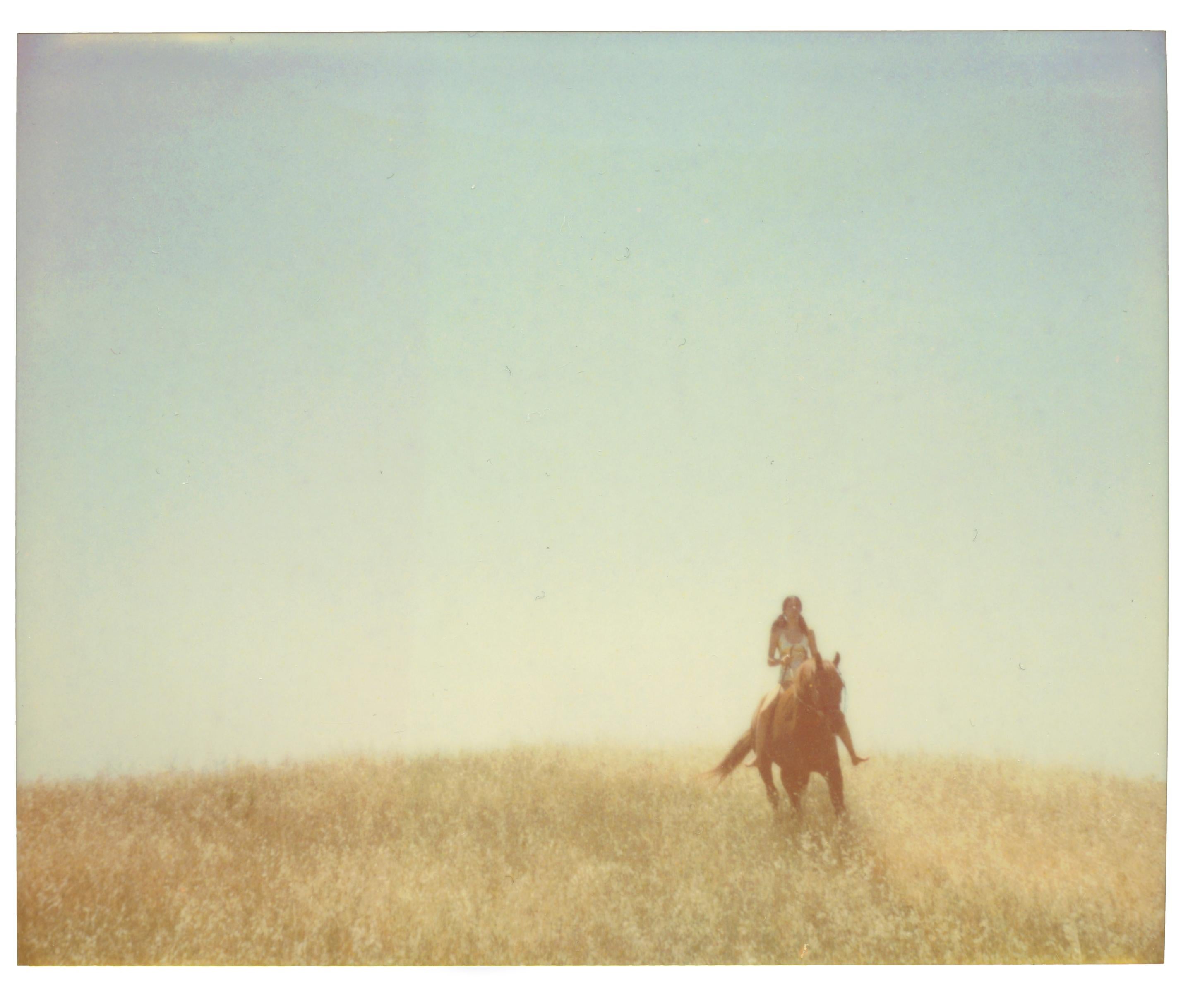 Renée's Dream (Days of Heaven) - Analog, Contemporary, Women, Polaroid, mounted For Sale 7