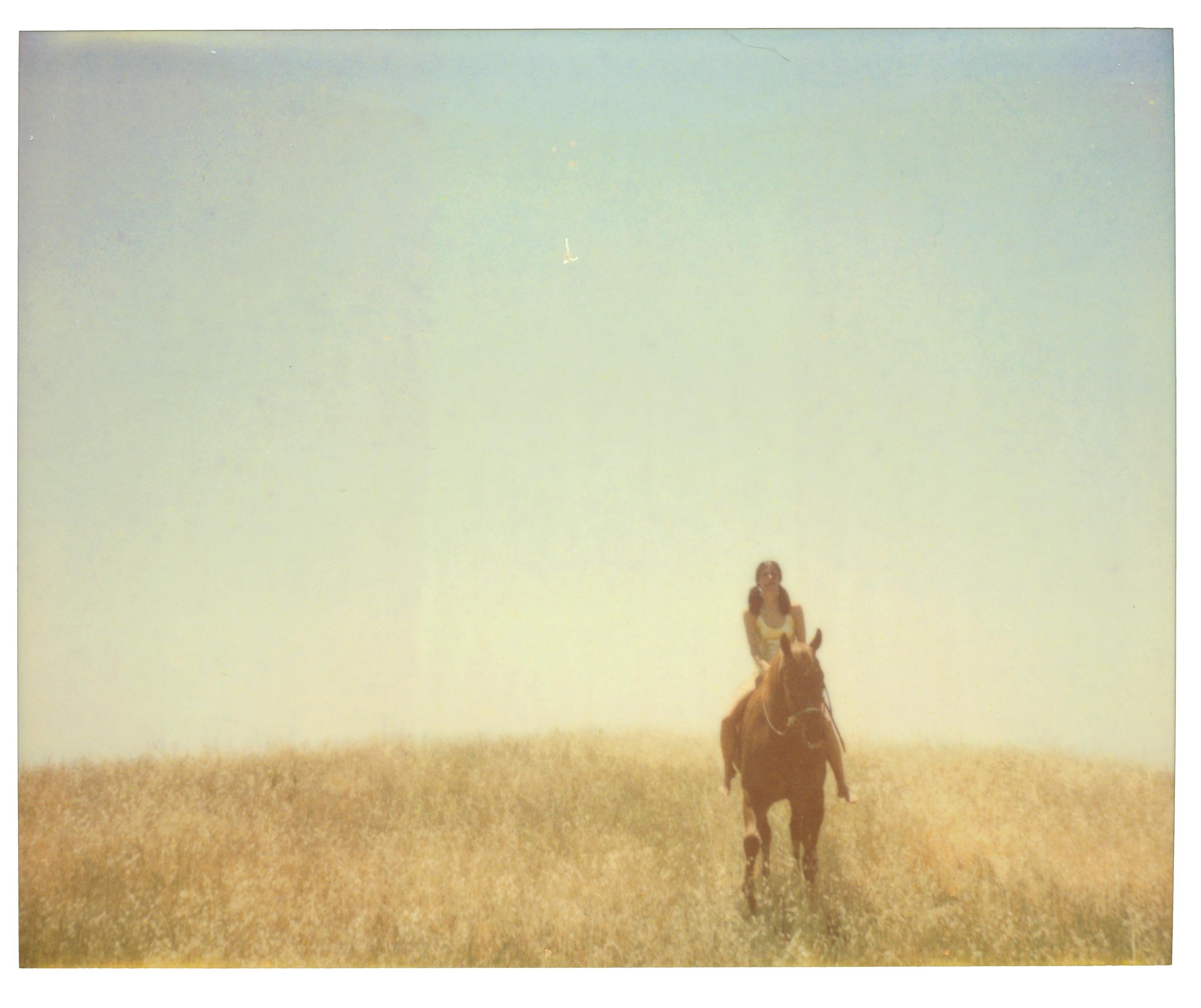 Renée's Dream (Days of Heaven) - Analog, Contemporary, Women, Polaroid, mounted For Sale 8