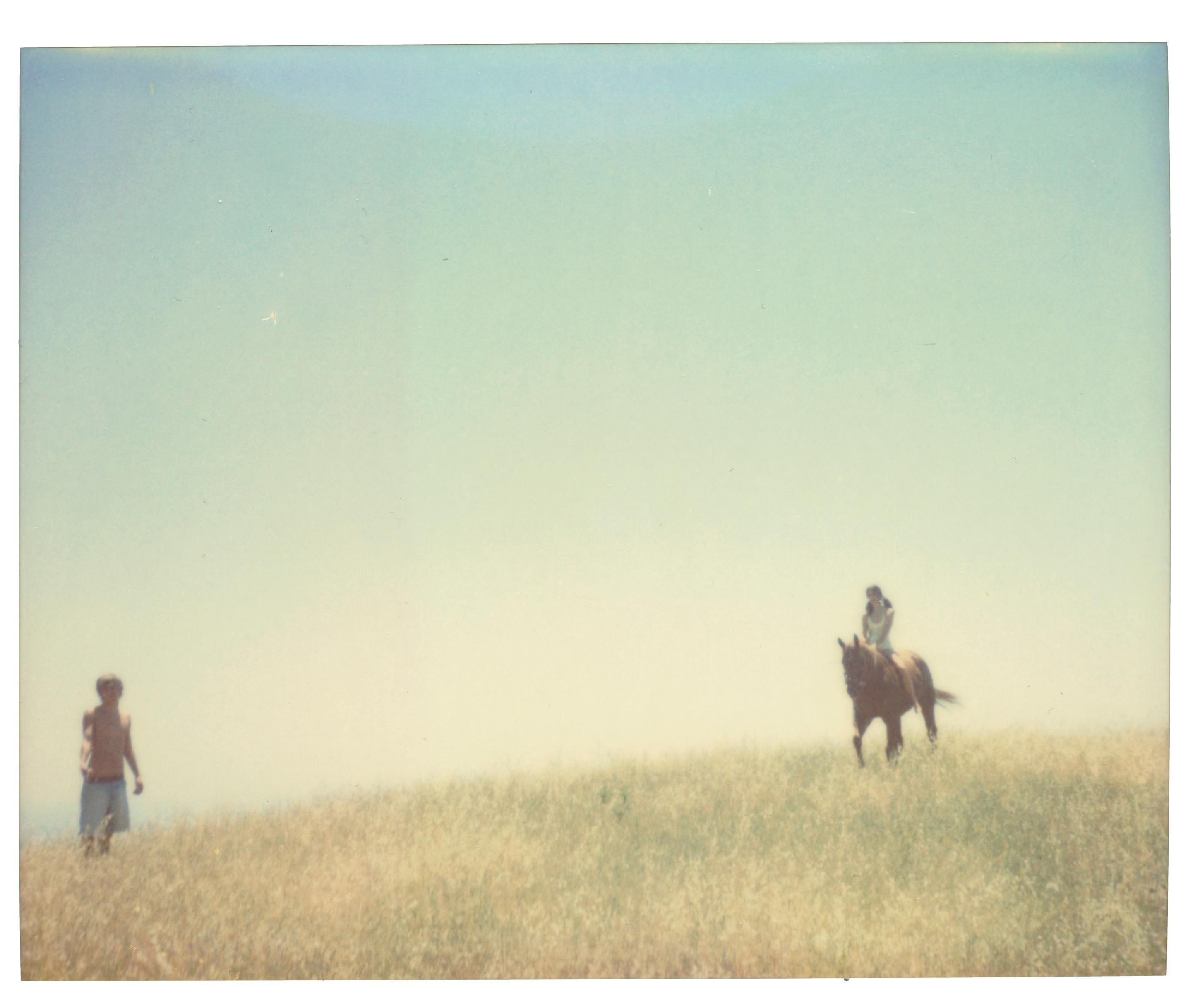 Renée's Dream (Days of Heaven) - Analog, Contemporary, Women, Polaroid, mounted For Sale 9