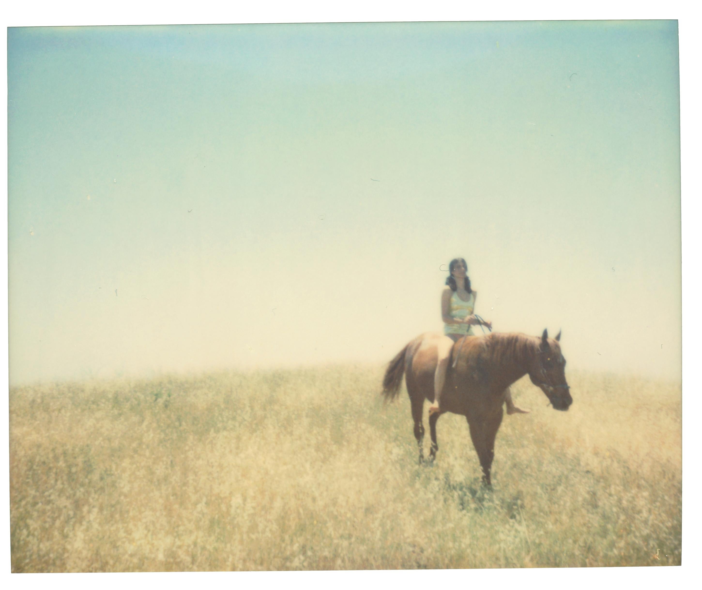 Renée's Dream (Days of Heaven) - Analog, Contemporary, Women, Polaroid, mounted For Sale 10