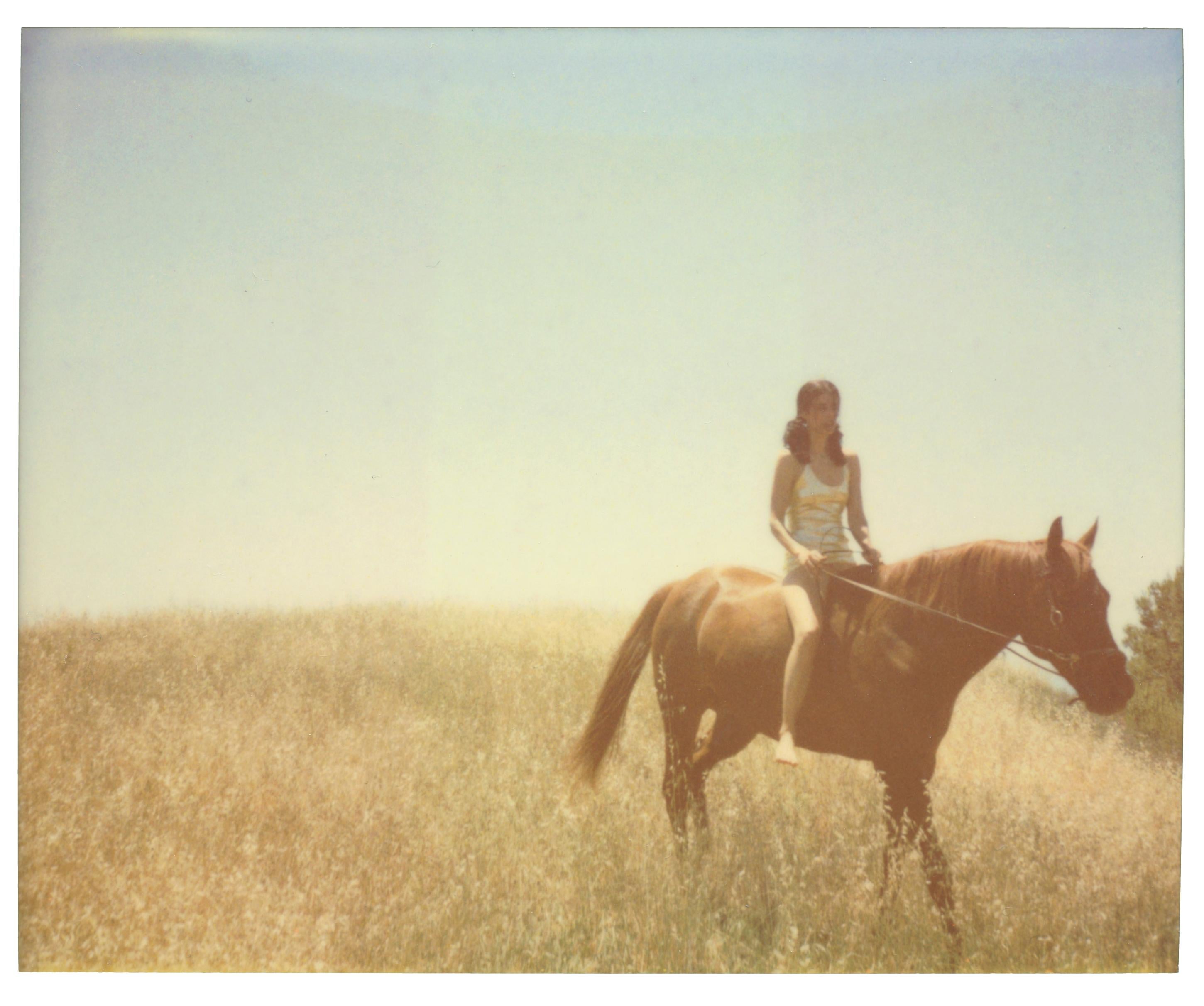 Renée's Dream (Days of Heaven) - Analog, Contemporary, Women, Polaroid, mounted For Sale 12