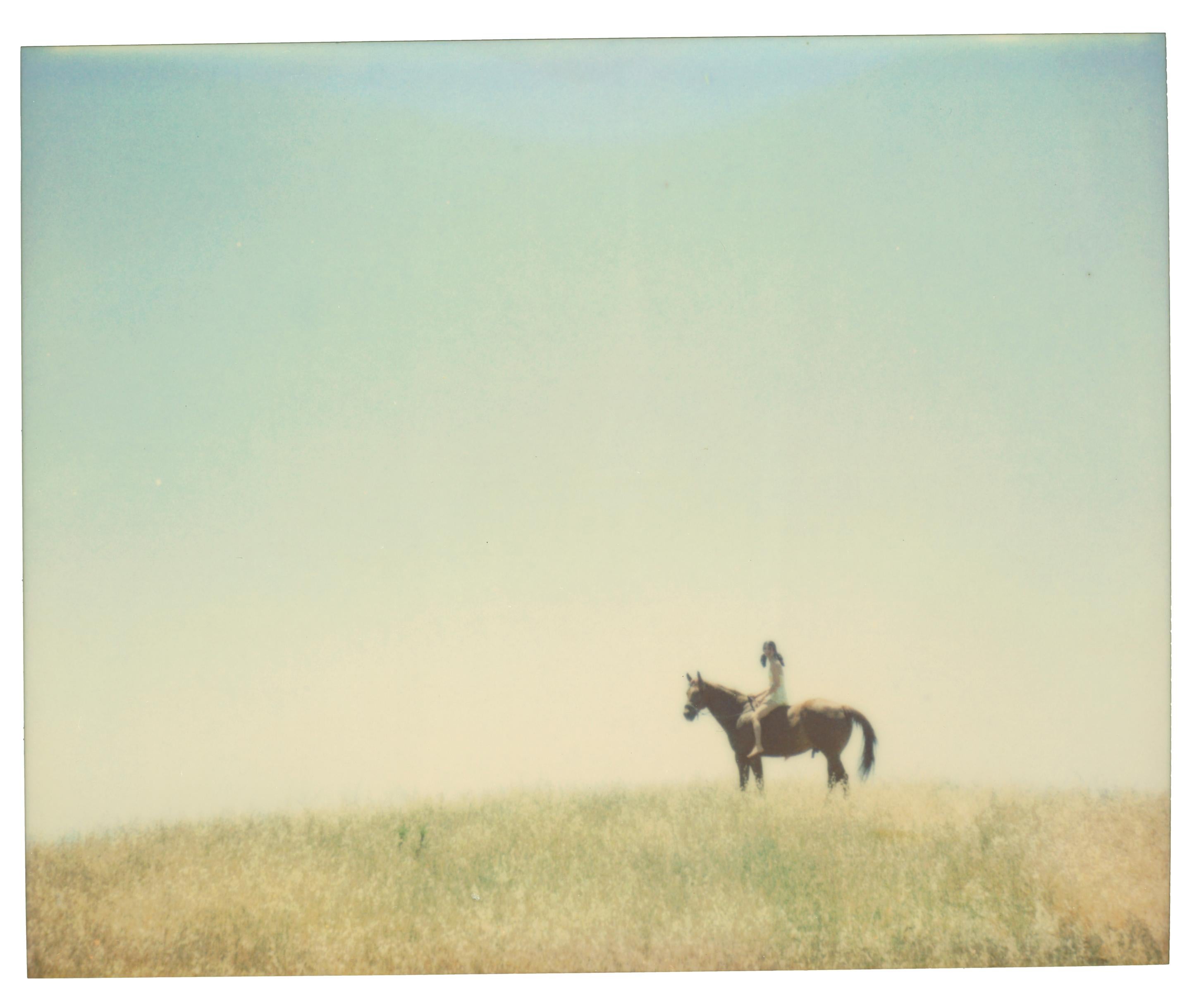 Renée's Dream (Days of Heaven) - Analog, Contemporary, Women, Polaroid, mounted For Sale 1