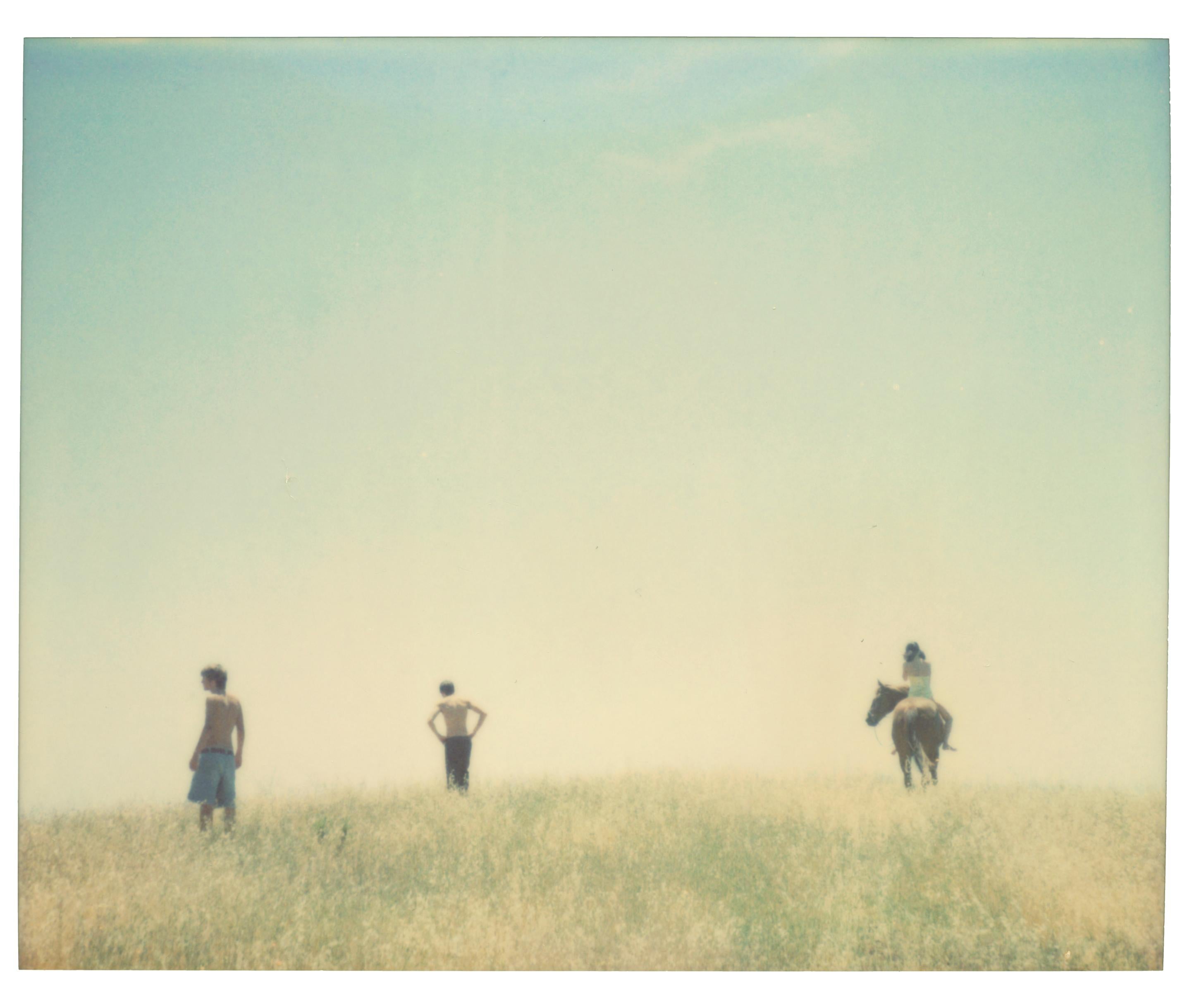 Renée's Dream (Days of Heaven) - Analog, Contemporary, Women, Polaroid, mounted For Sale 4