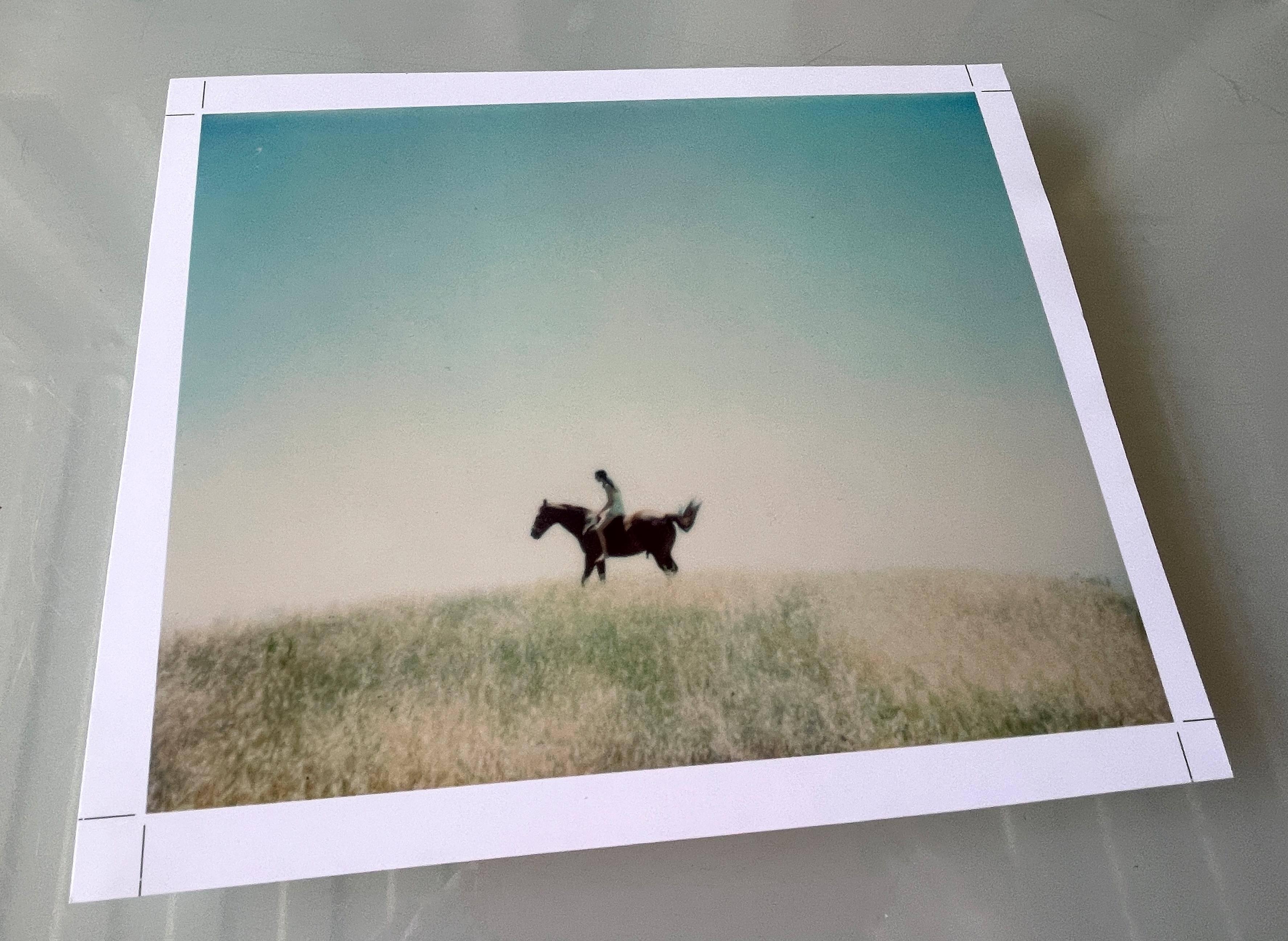 Renée''s Dream (Days of Heaven), Nr. 7 - Zeitgenössisch, Polaroid, Pferd, Frauen – Photograph von Stefanie Schneider
