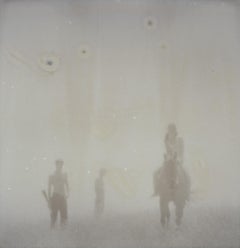 Retro Renée's Dream XII (Days of Heaven) - Landscape, Horse, Polaroid, 21st Century