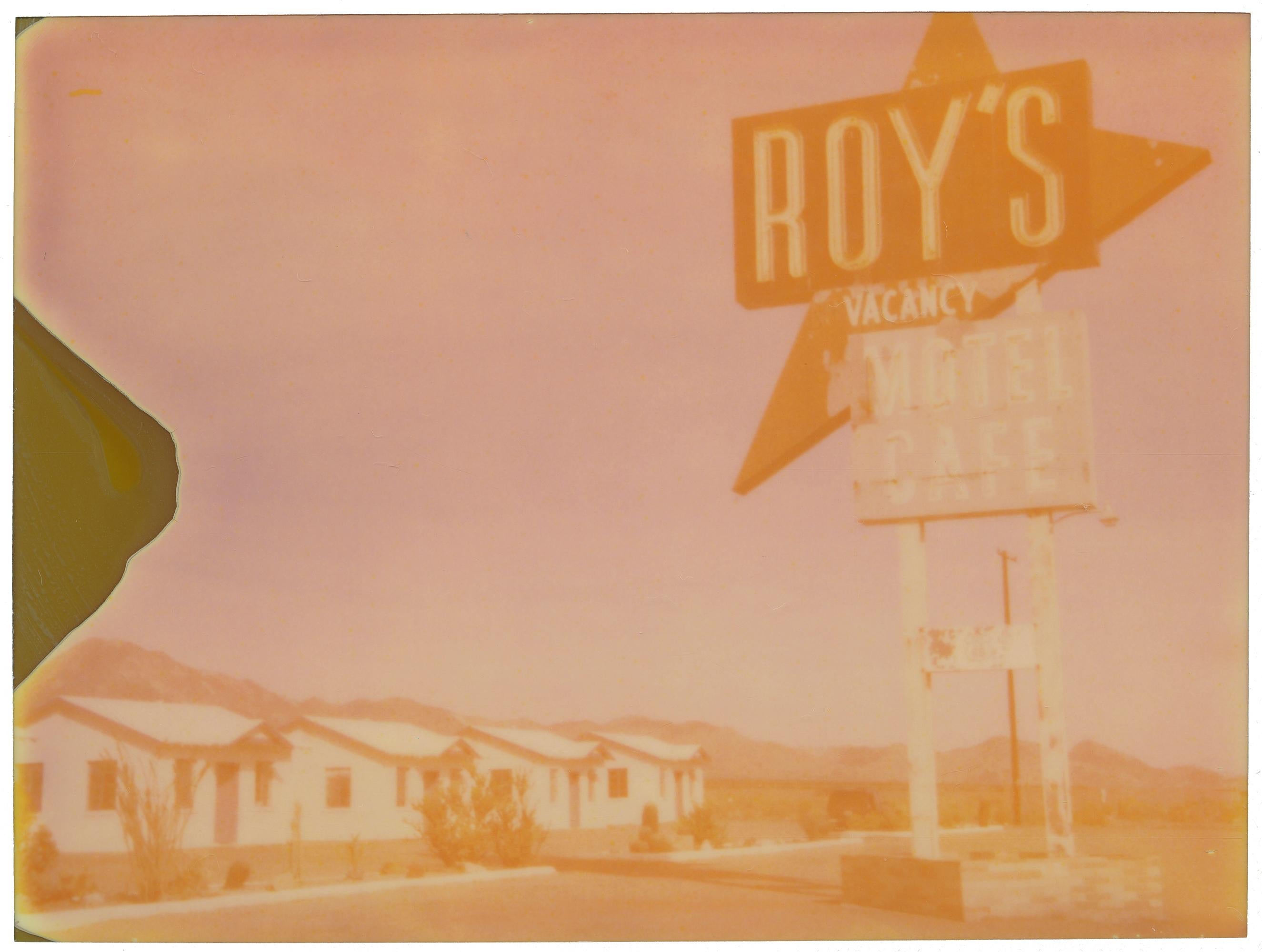 Stefanie Schneider Landscape Photograph - Roy's (California Badlands) - Contemporary, 21st Century, Polaroid, Landscape