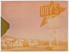 Roy's (California Badlands) - Contemporary, 21st Century, Polaroid, Landscape