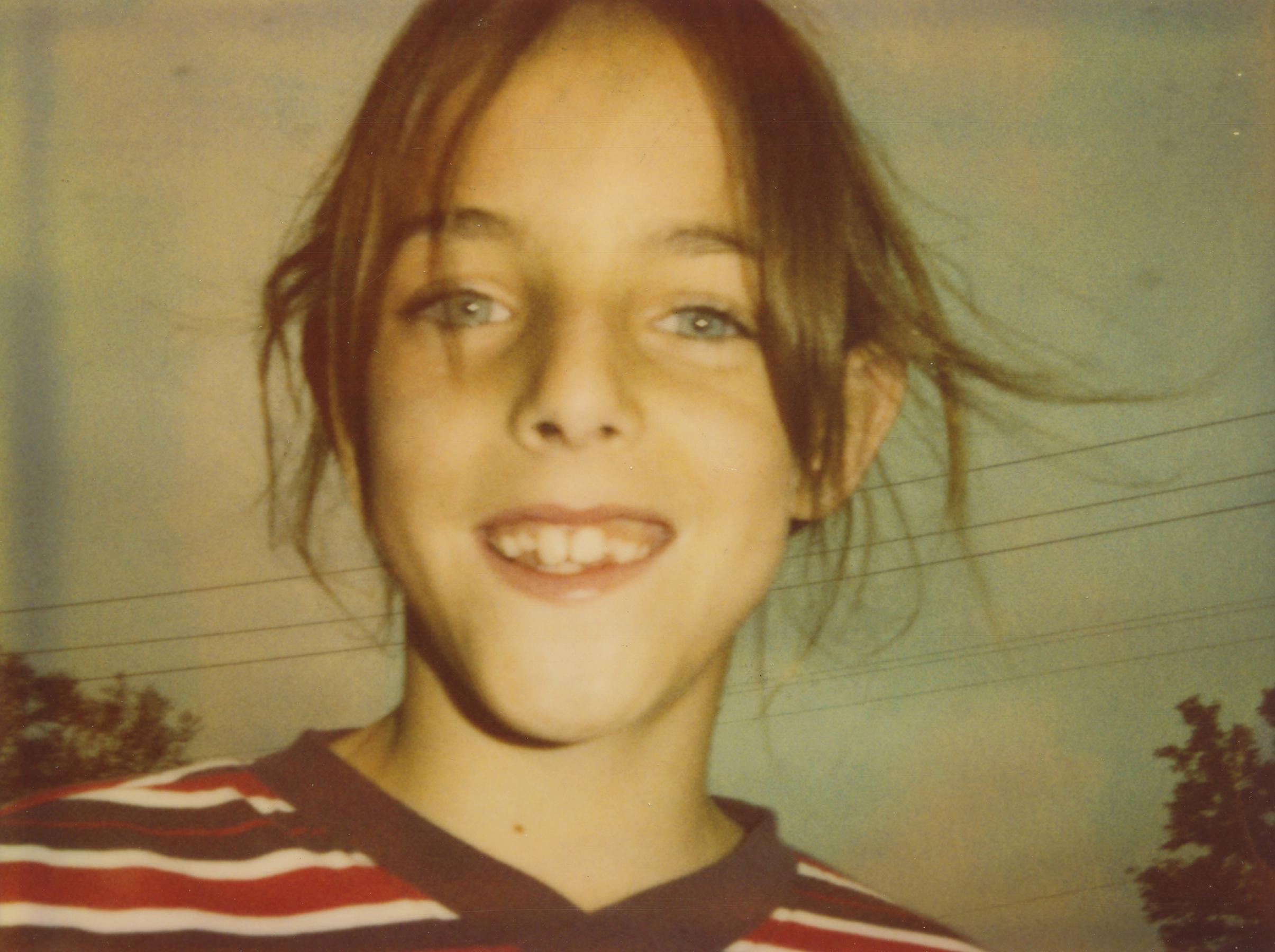 Stefanie Schneider Color Photograph - Ruby (California Blue Screen) - analog