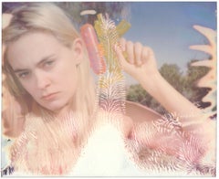 Running rings around the moon (Heavenly Falls) - Polaroid, Contemporary