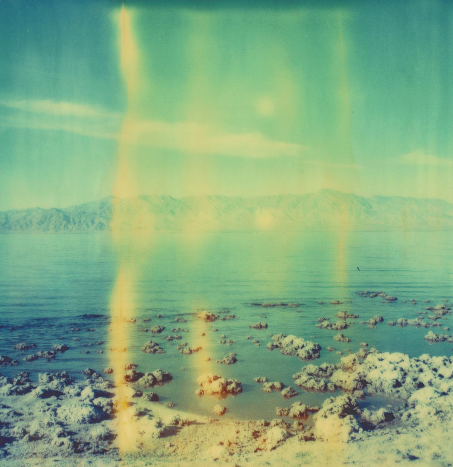 Stefanie Schneider Landscape Photograph - Salt ‘n Sea (California Badlands) Contemporary, Landscape, Polaroid, Land, dream