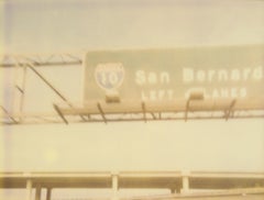 Vintage San Bernadino (Drive to the Desert) - analog hand-print