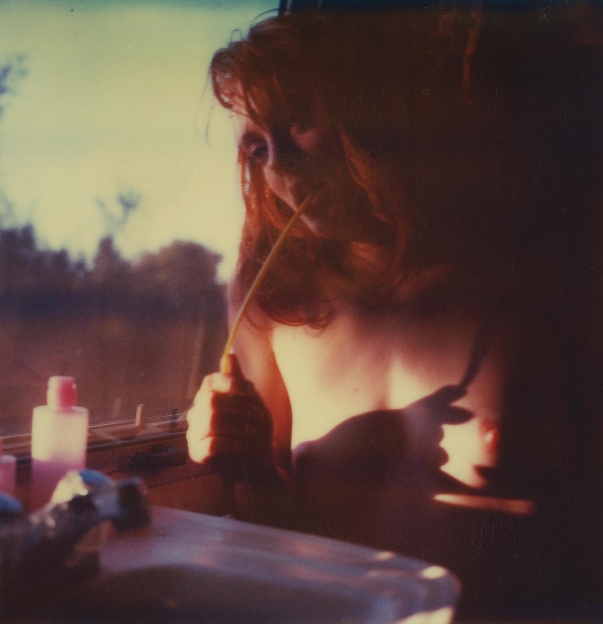 Shadows (Till Death do us Part) Contemporain, Femme, Polaroïd