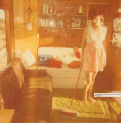 Sisifo (La ragazza dietro il recinto bianco) - Polaroid