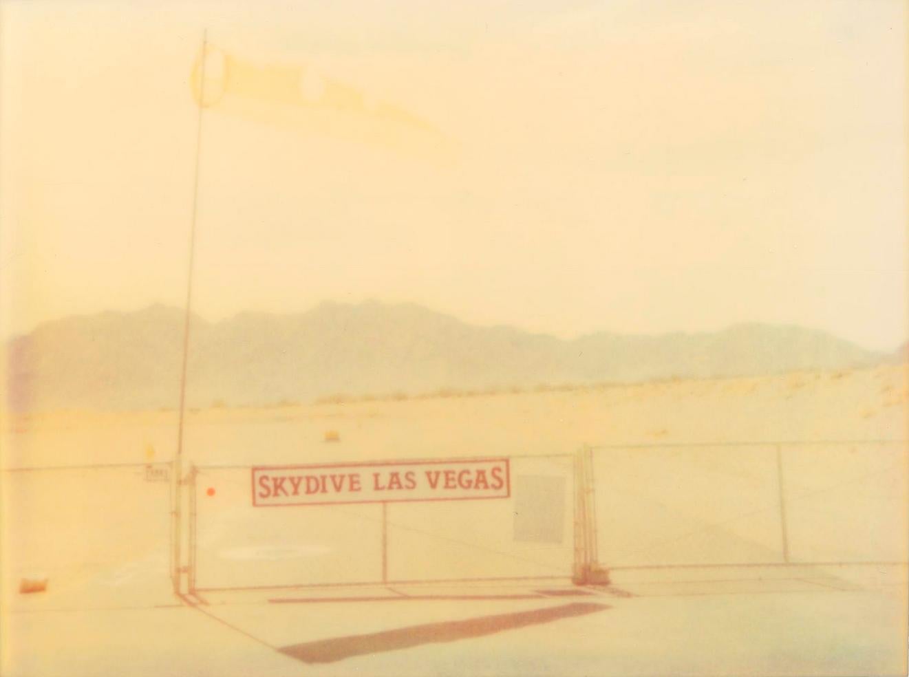 Stefanie Schneider Color Photograph - Skydive (Vegas) - Polaroid