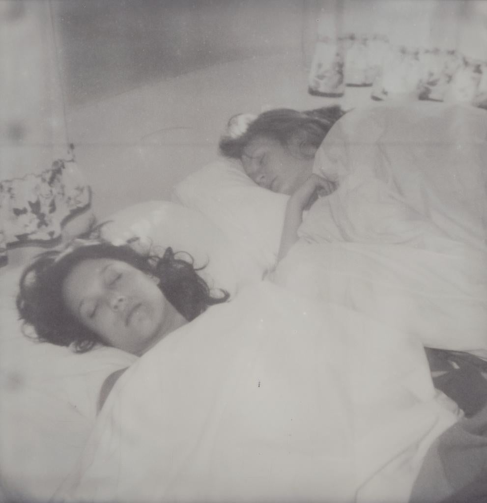 Stefanie Schneider Color Photograph – Waking up Together (Till Death do us Part) - Contemporary, Polaroid