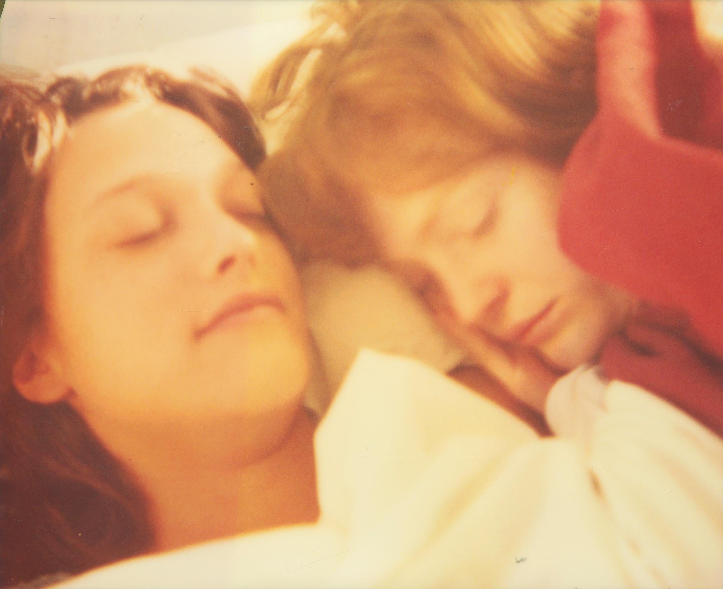 Stefanie Schneider Color Photograph - Sleeping Beauties (Till Death do us Part) Contemporary, Woman, Polaroid