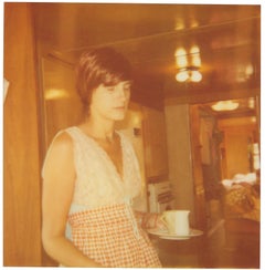 Sleepwalking (The Girl behind the White Picket Fence) - Polaroid, Contemporary