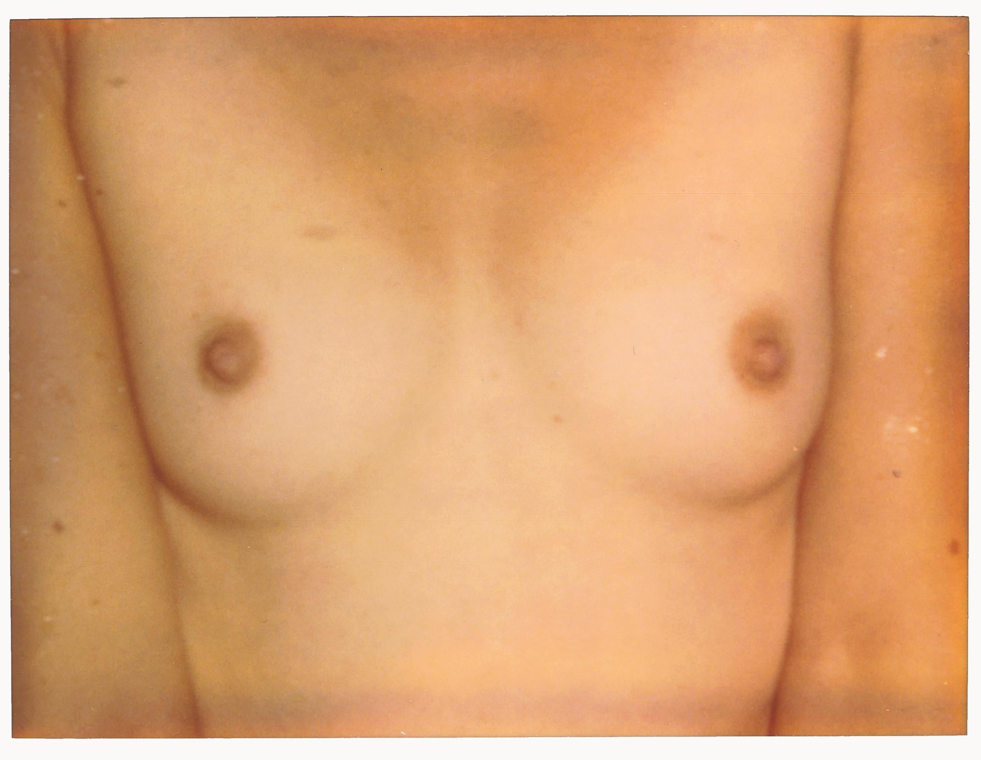 Small Breasts (Strange Love) - analog, mounted - Contemporary Photograph by Stefanie Schneider