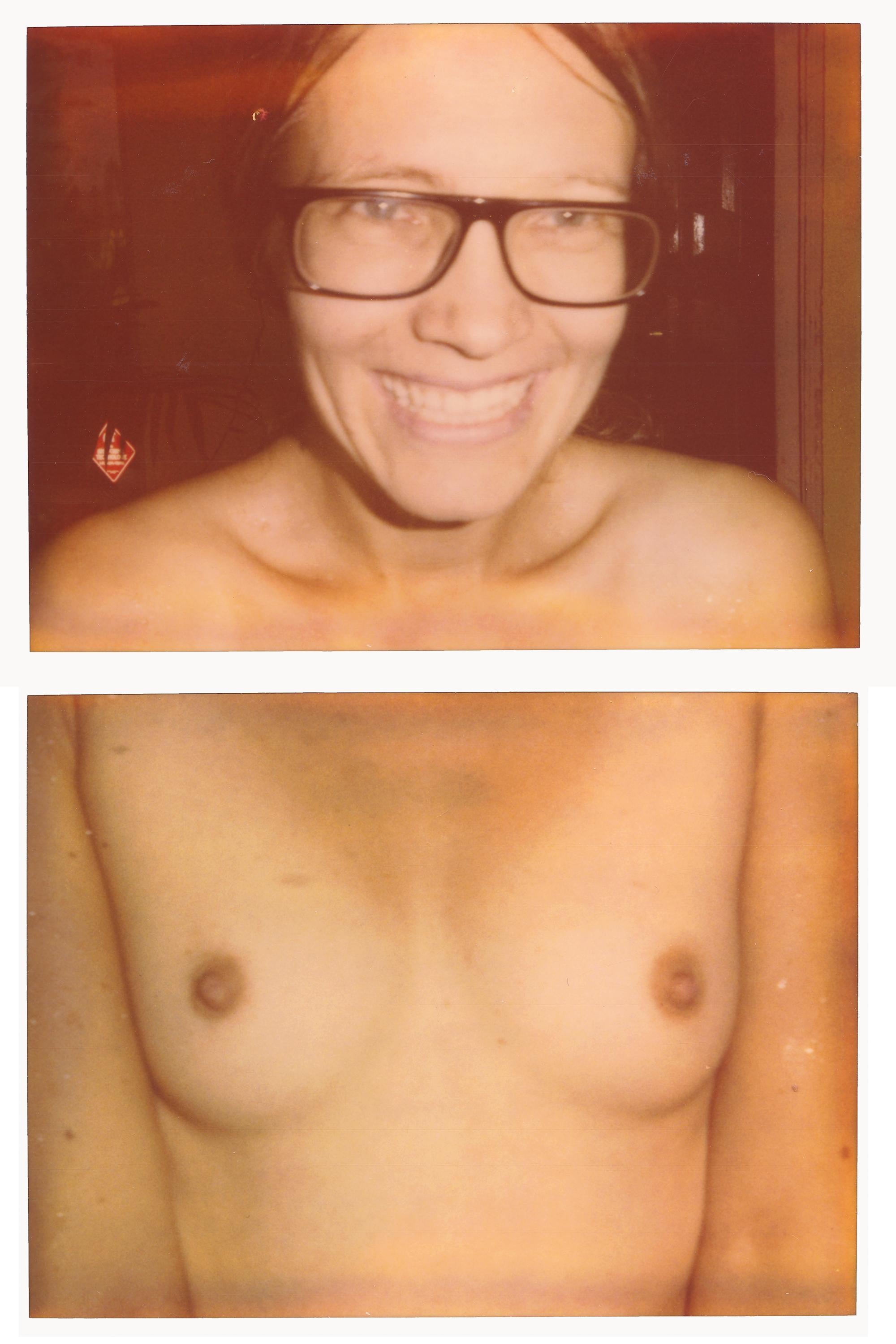 Color Photograph Stefanie Schneider - Small Breasts (Strange Love) - analogique, monté