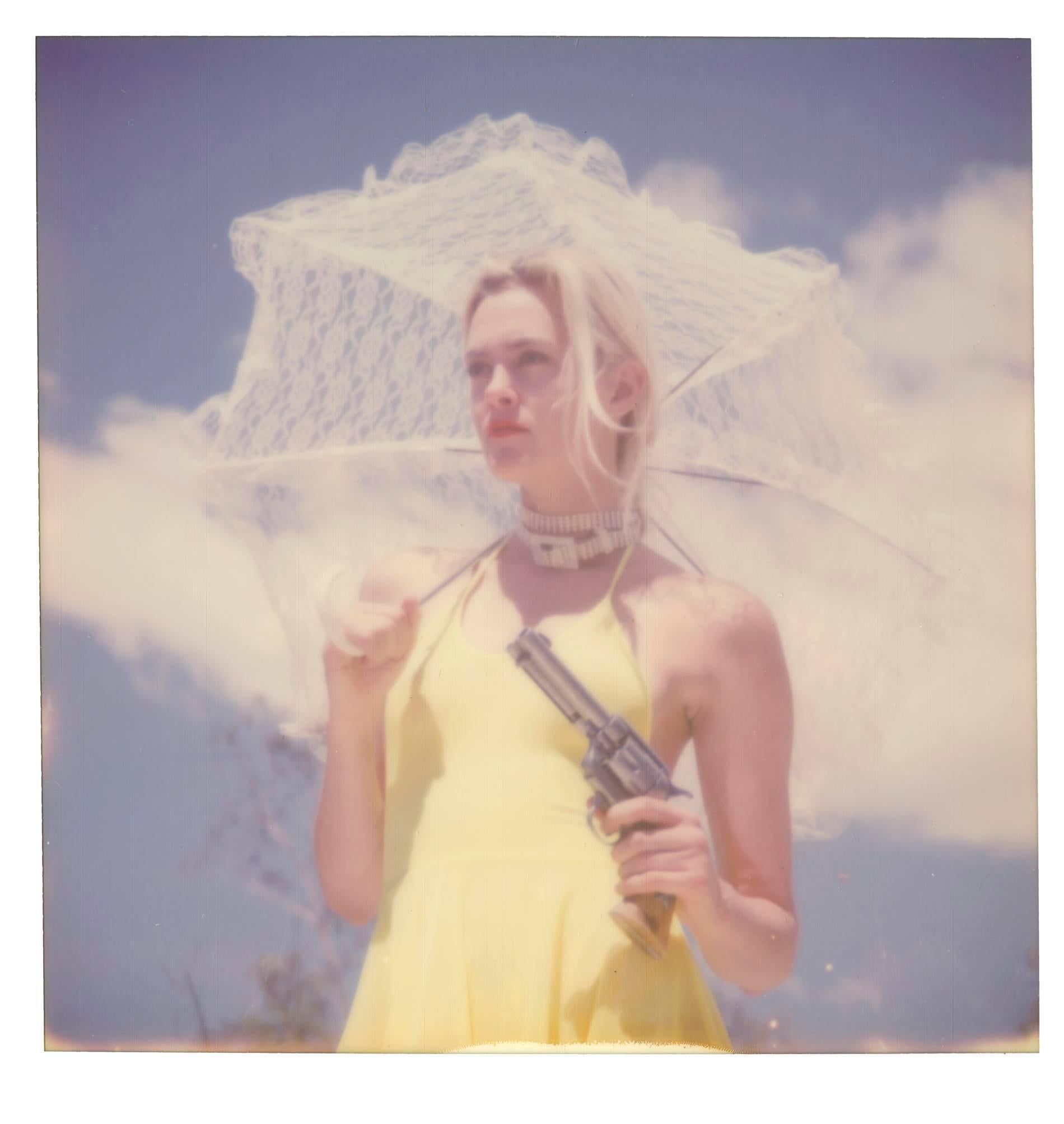 Portrait Photograph di Stefanie Schneider - Solitaire (Heavenly Falls) - 21° secolo, Polaroid, Fotografia figurativa