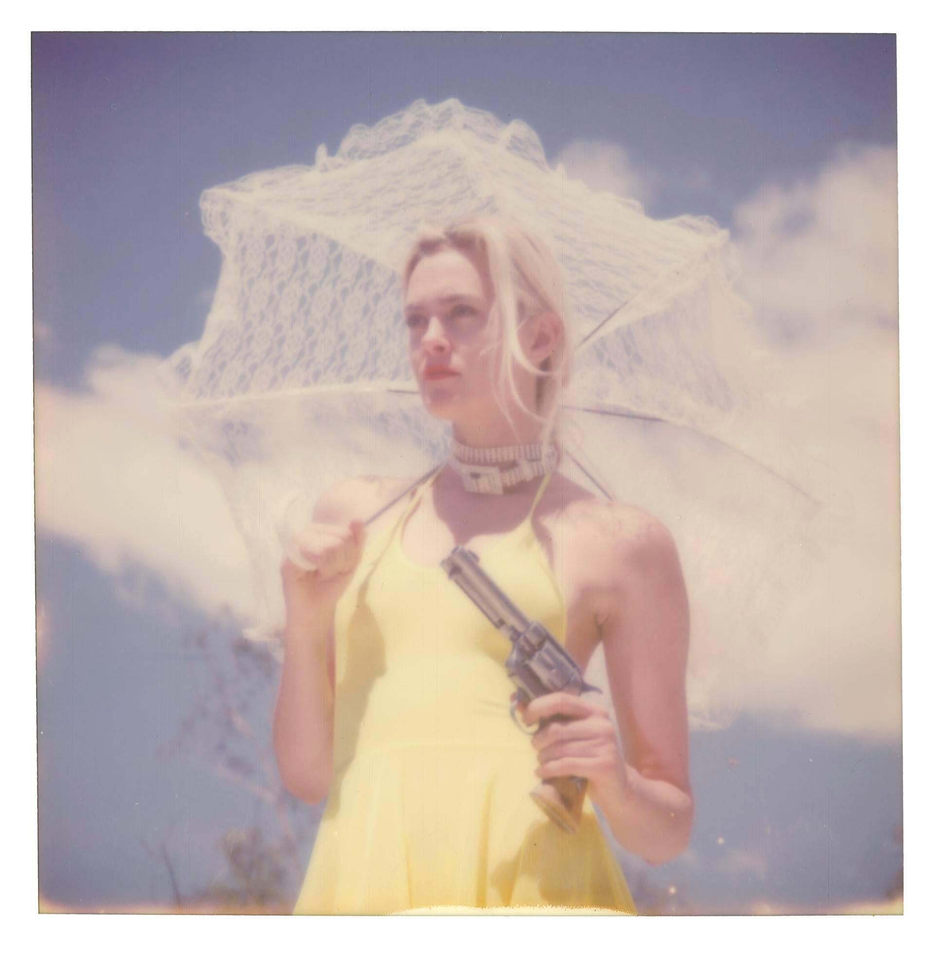 Stefanie Schneider Portrait Photograph - Solitaire (Heavenly Falls) - 21st Century, Polaroid, Figurative Photography