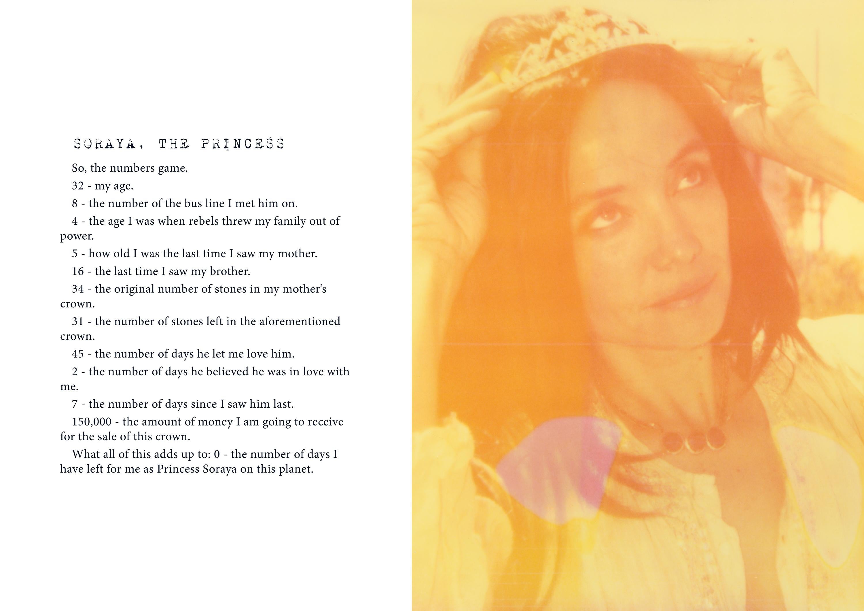 Soraya, The Foreign Princesse - y compris le livre 