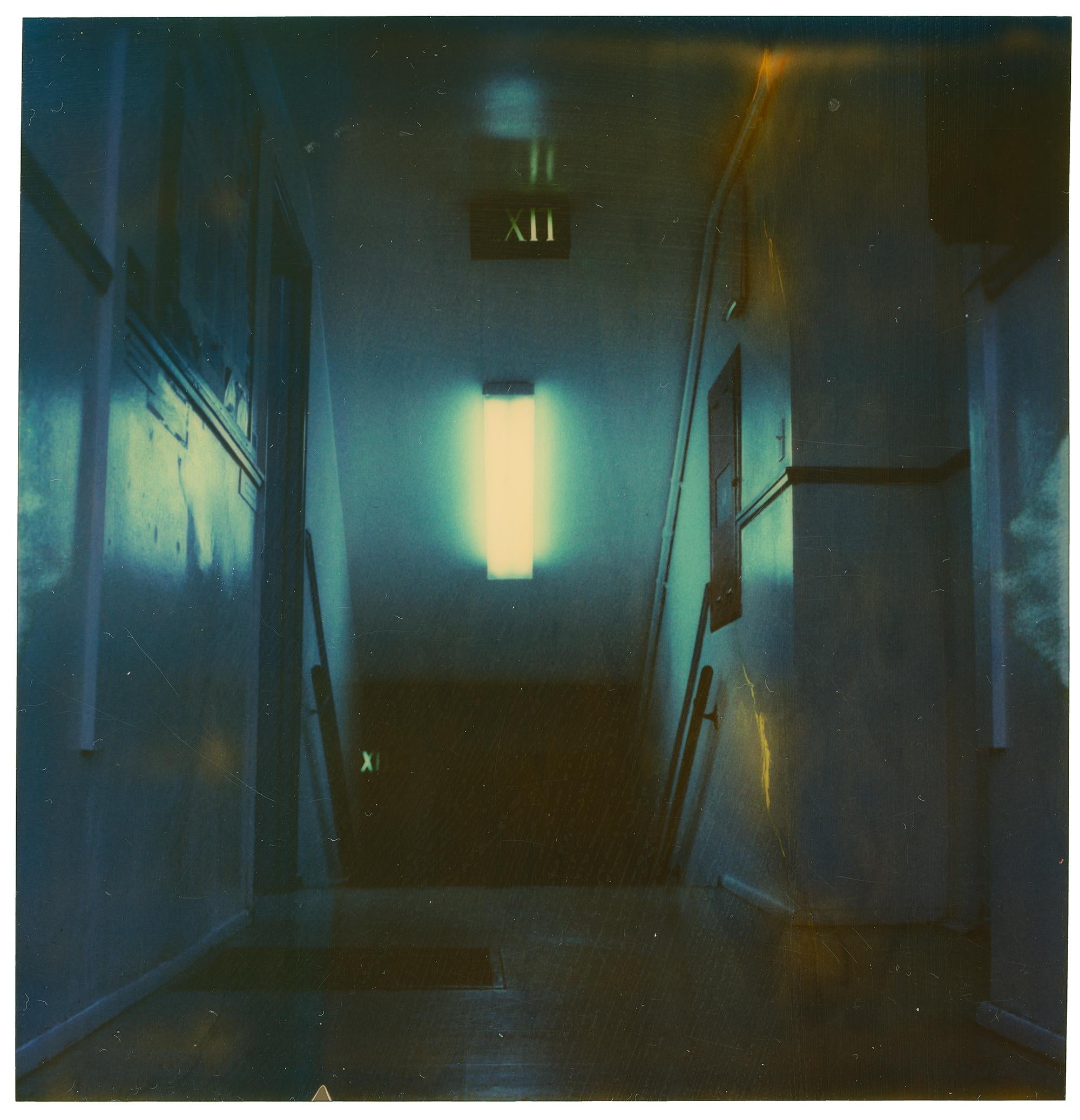 Stefanie Schneider Color Photograph - Stairway (Suburbia) - Contemporary, Polaroid, Photography, Portrait