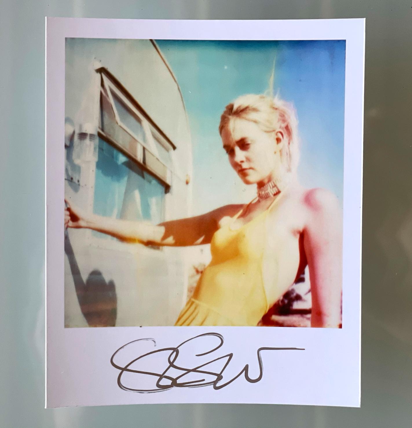 Stefanie Schneider 2 Polaroid sized Minis - 'Heavenly Falls' - signed, loose 1