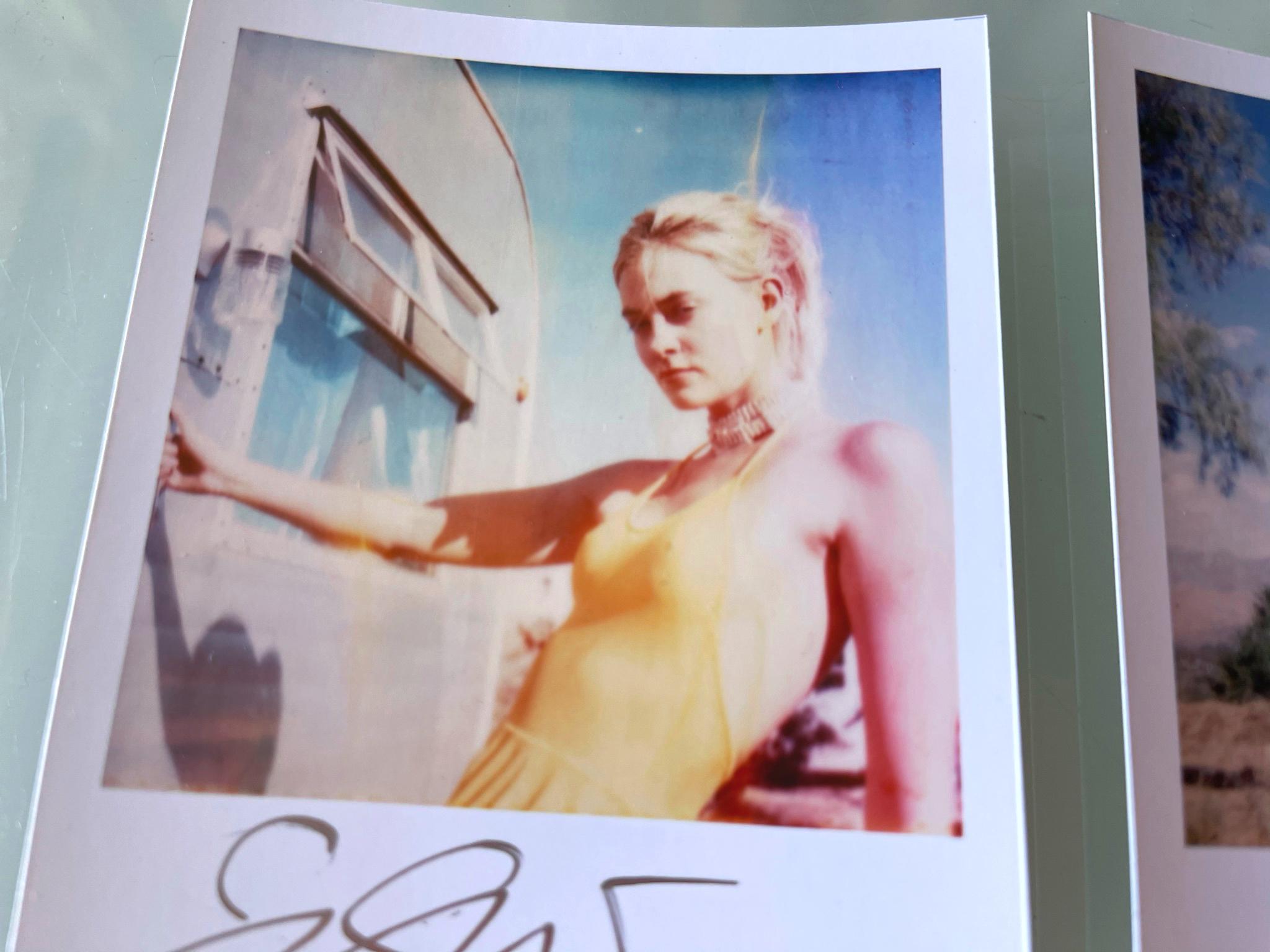 Stefanie Schneider 2 Polaroid sized Minis - 'Heavenly Falls' - signed, loose 2