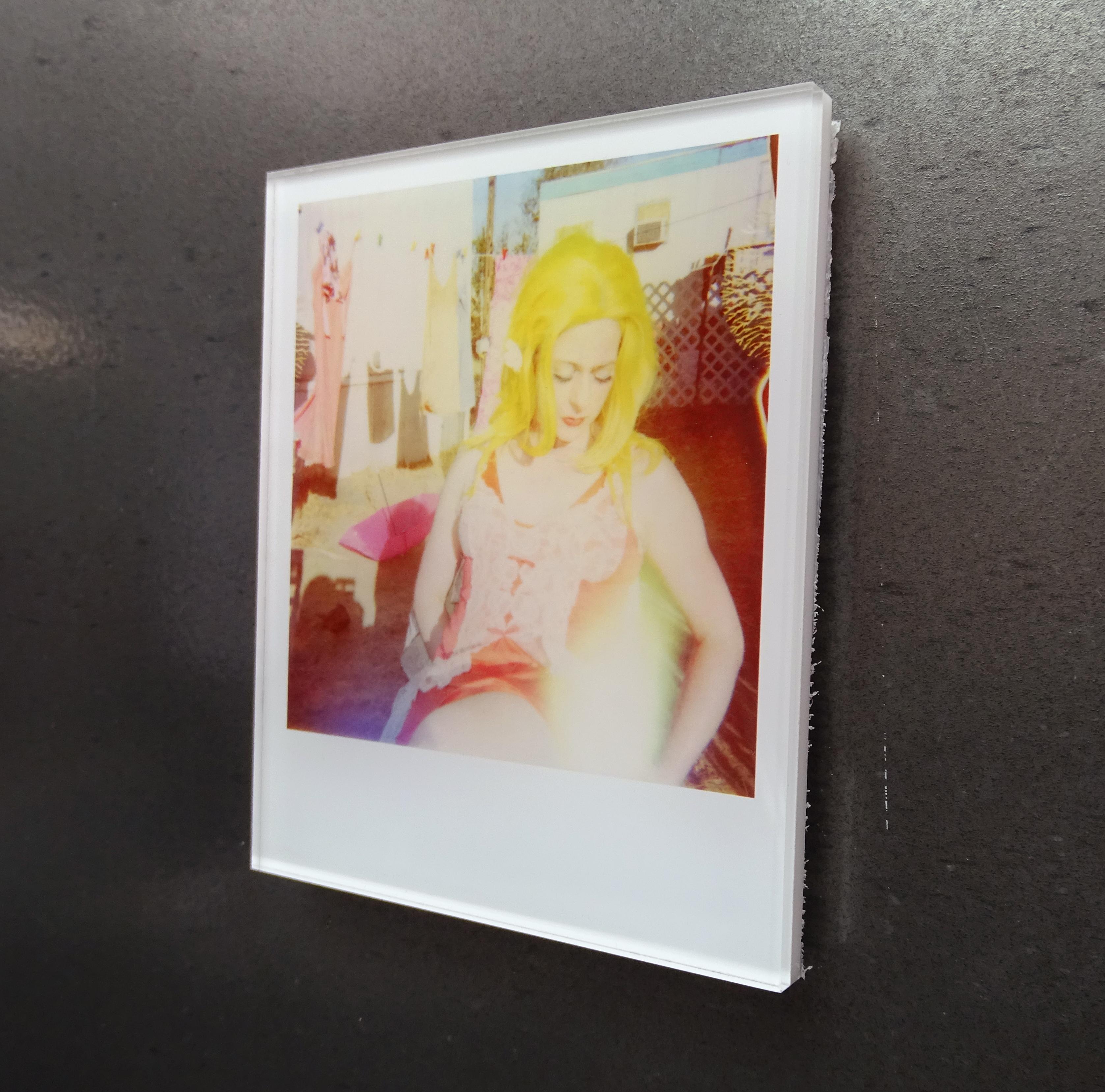 Stefanie Schneider Minis - Available - based on a Polaroid, mounted For Sale 1