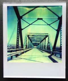 Stefanie Schneider Minis - Blue Bridge - based on a Polaroid, mounted 