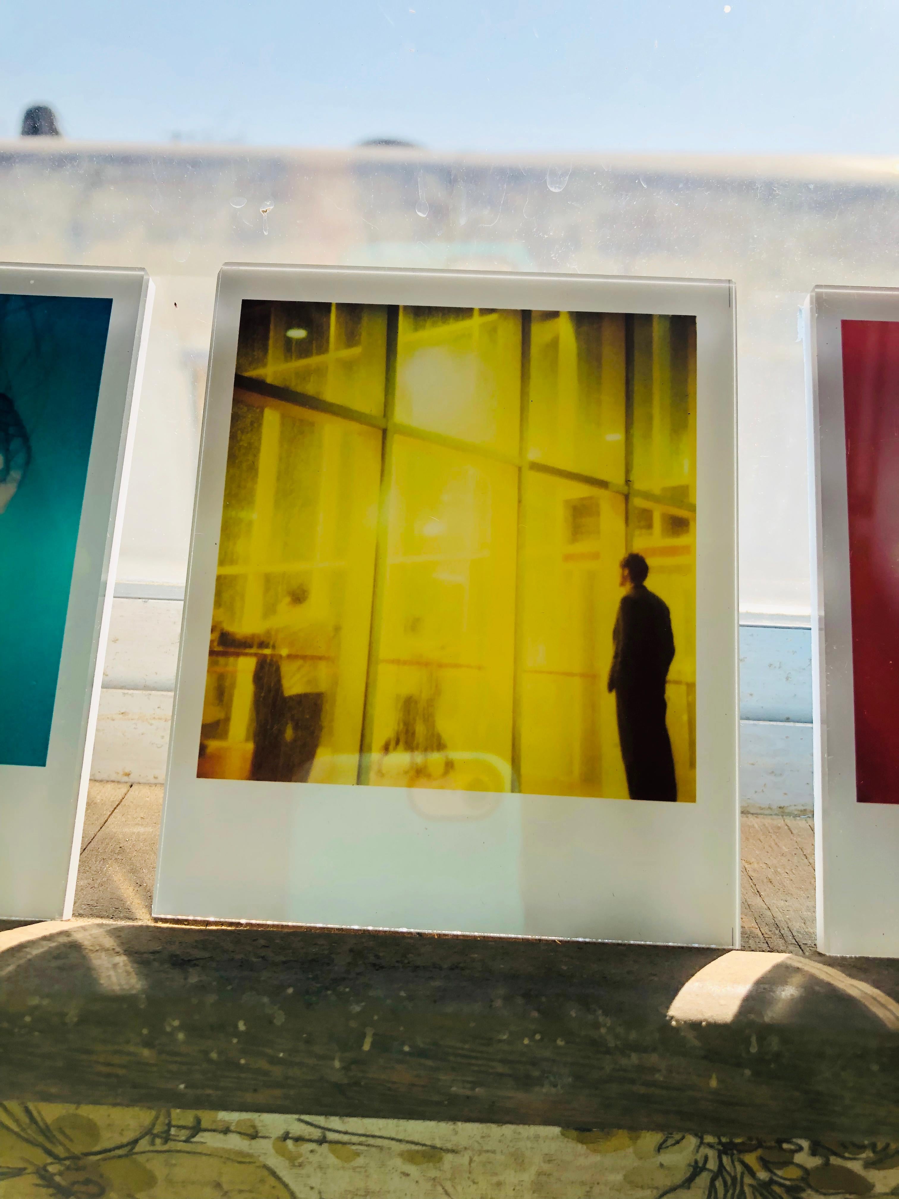 Stefanie Schneider's Minis
'Henry watching Athena Dance" (Stay), 2006
signed and signature brand on verso
Lambda digital Color Photographs based on a Polaroid

from the movie 'Stay' by Marc Forster, featuring Ewan McGregor, Naomi Watts and Ryan
