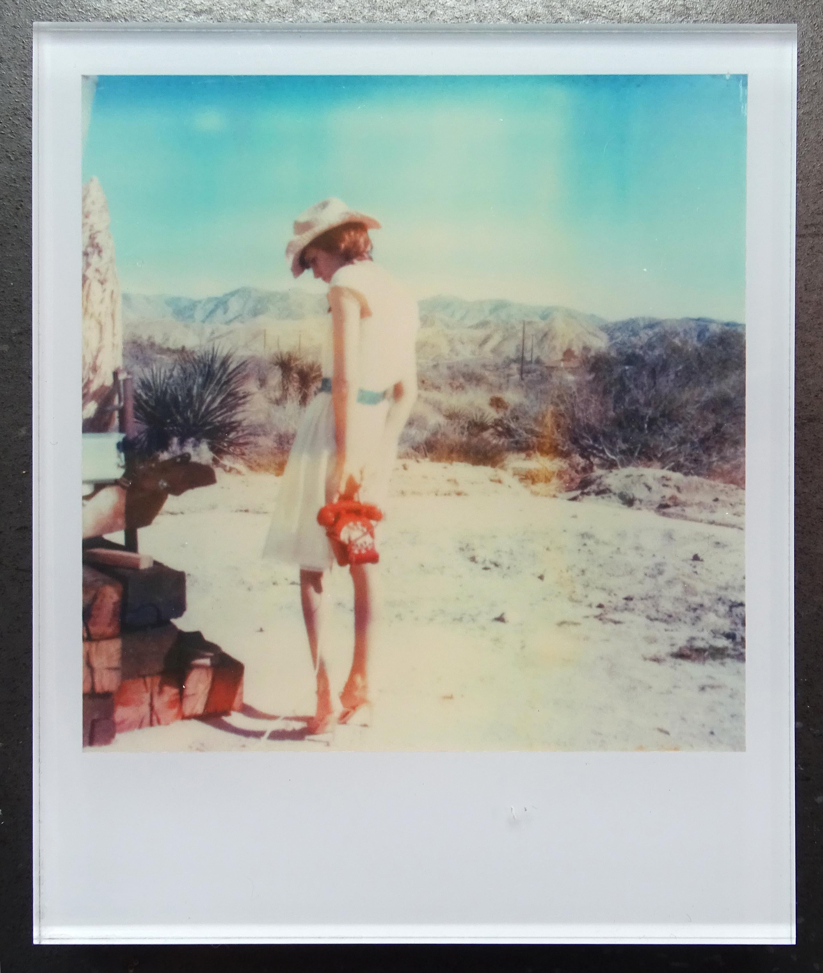 Stefanie Schneider's Minis
'Memories of Love' (The Girl behind the White Picket Fence), 2013
signed and signature brand on verso
Lambda digital Color Photographs based on a Polaroid

Polaroid sized open Editions 1999-2013
10.7 x 8.8cm (Image